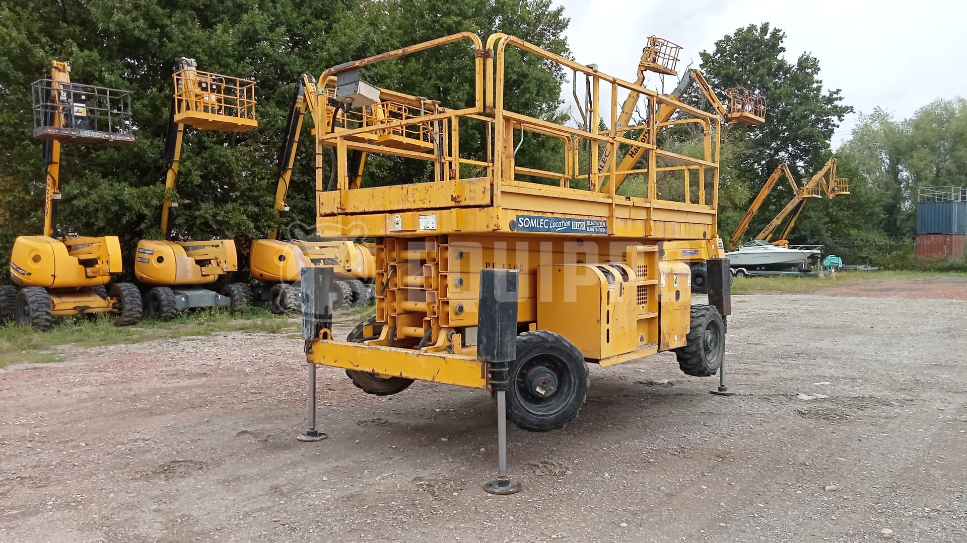 Haulotte H15SDX  - - Used Scissor Lift