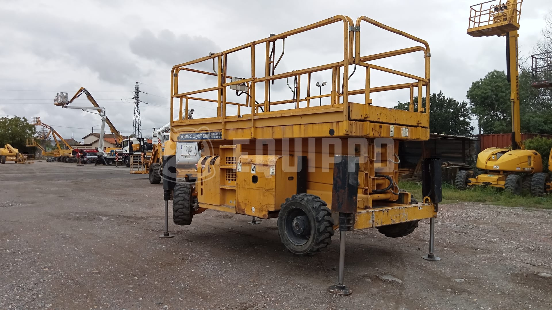Haulotte H15SDX  - - Used Scissor Lift