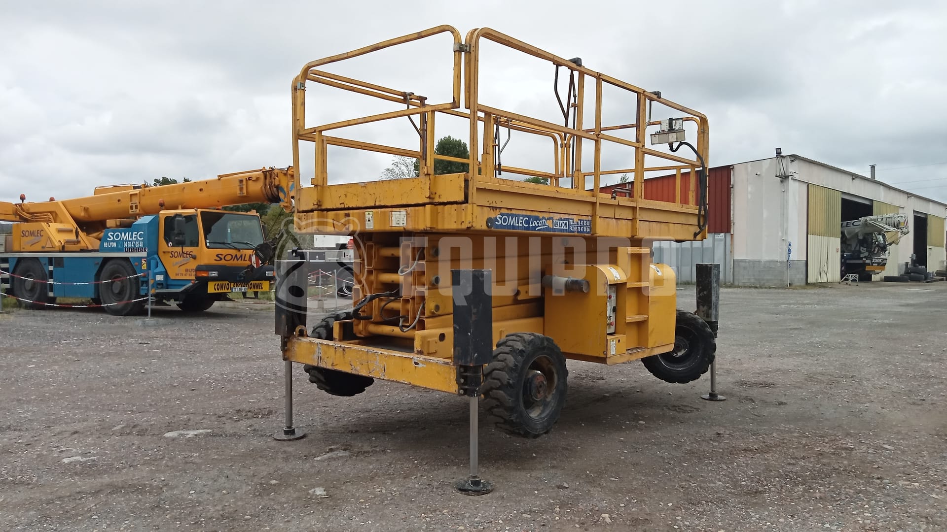 Haulotte H15SDX  - - Used Scissor Lift