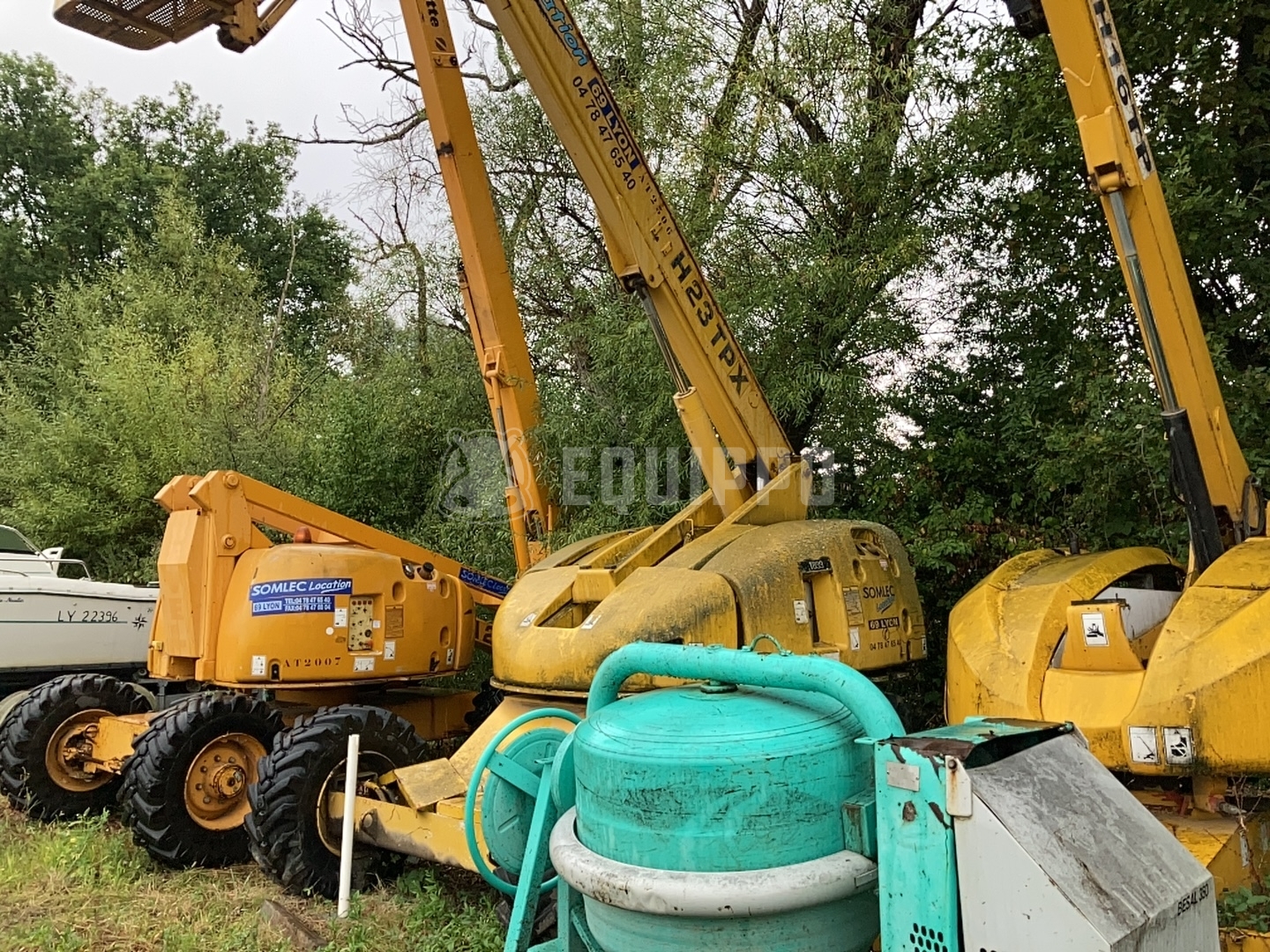 Haulotte H23TPX (not running) - - Used Telescopic Boom Lift