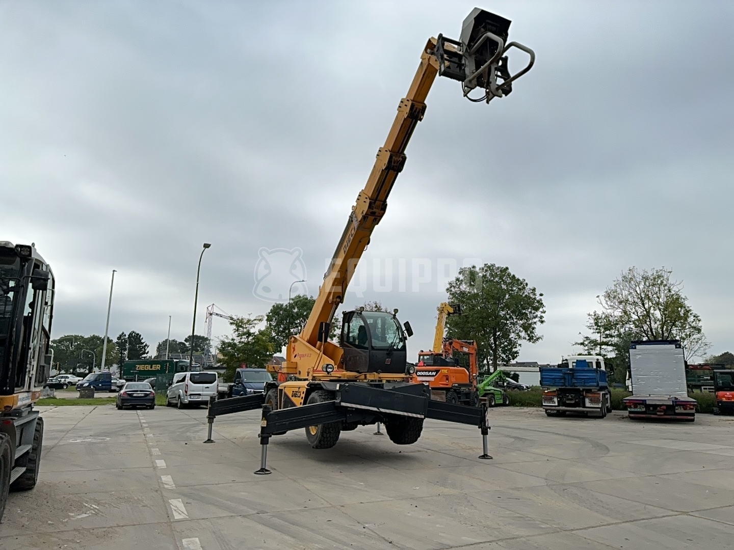 Dieci Pegasus 50.21 Roto with winch - - Used Telescopic Forklift