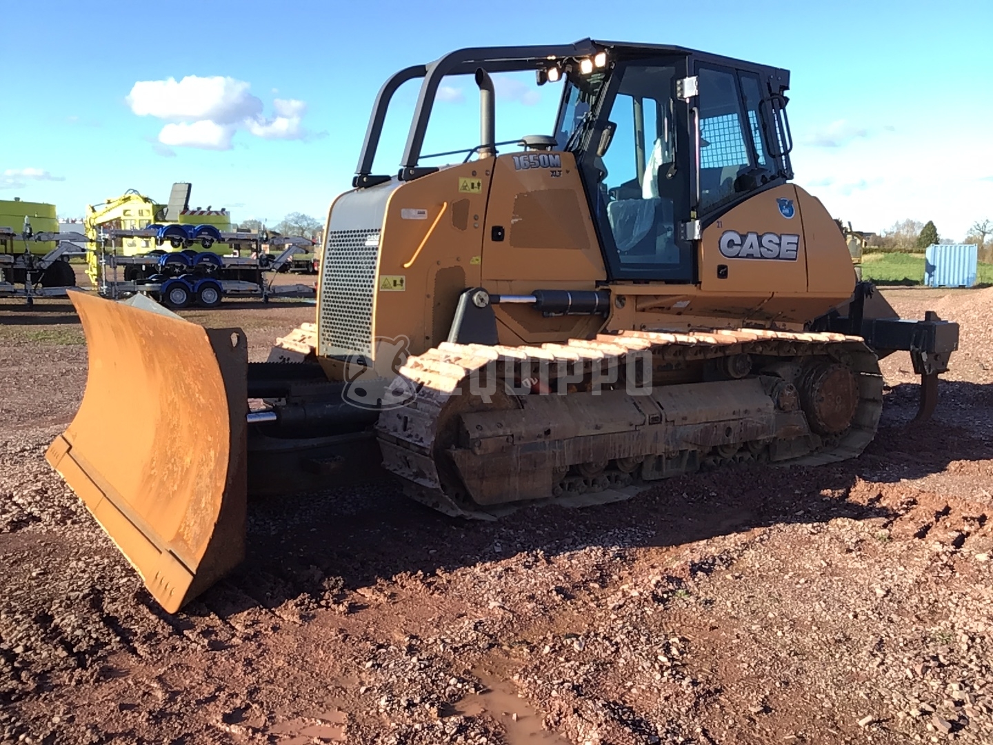 Case 1650 M - - Gebruikte Rupsbulldozer