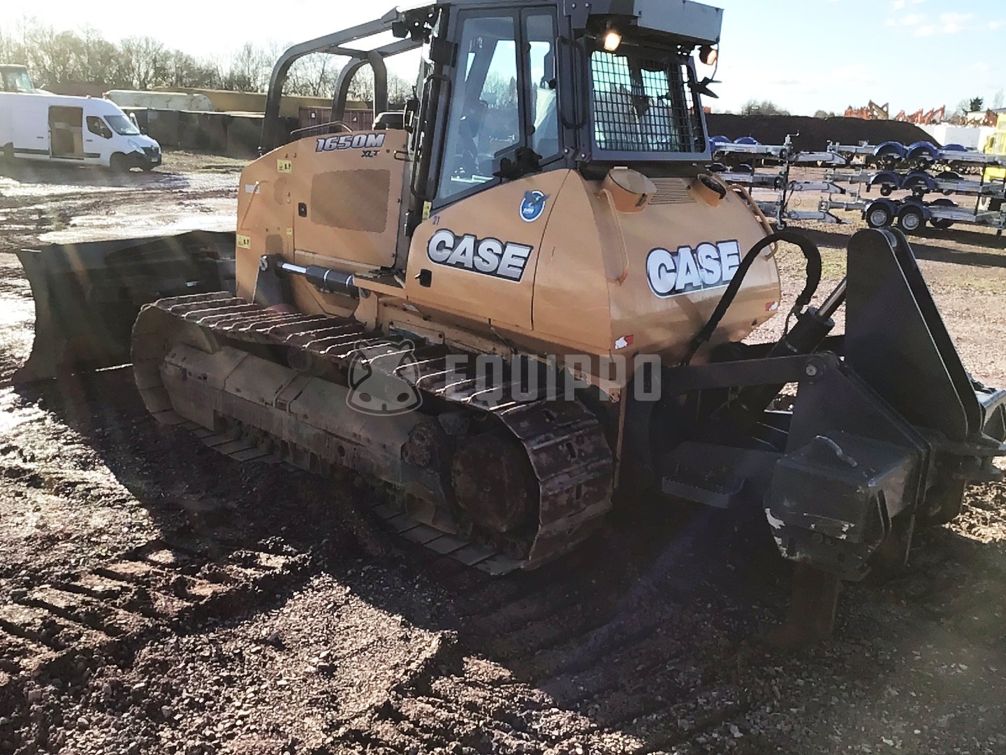 Case 1650 M - - Gebruikte Rupsbulldozer