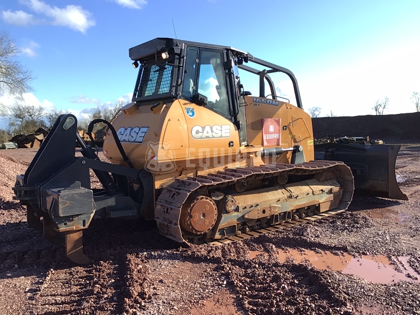 Case 1650 M - - Gebruikte Rupsbulldozer