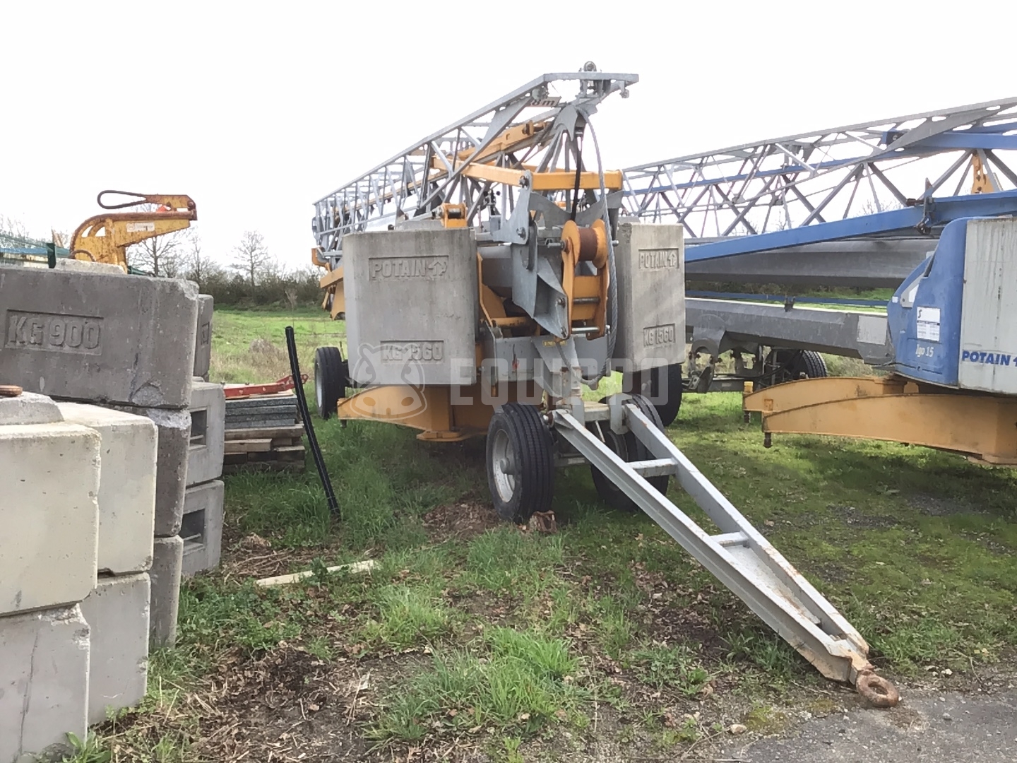 Potain Igo 18 (11 KVA) with pallet hook - - Used Tower Crane