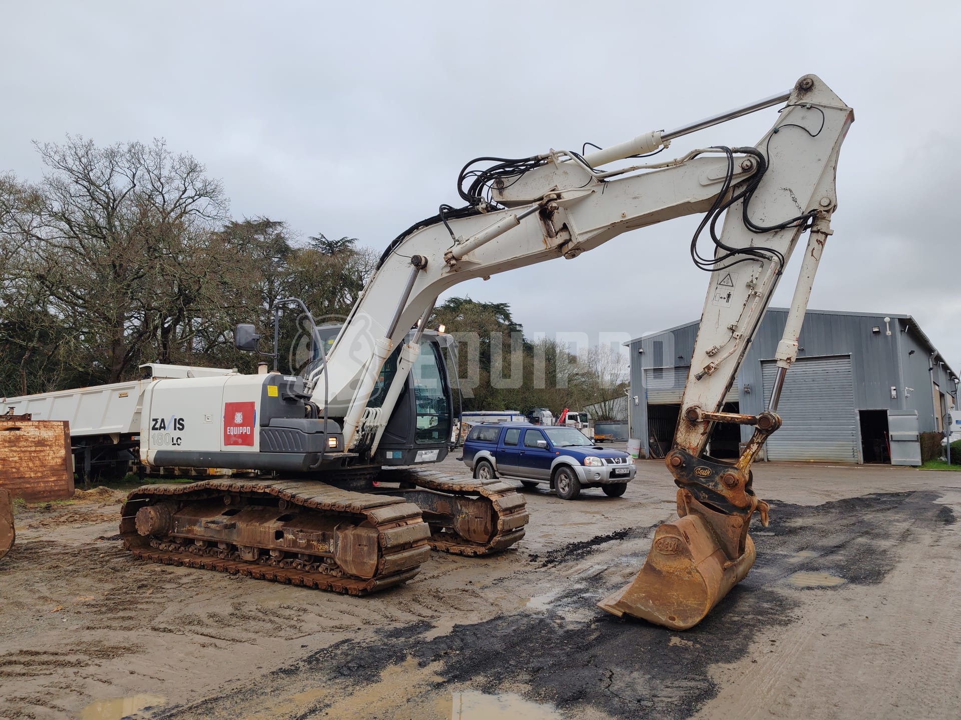 Hitachi ZX 180 LC-3 with 2 buckets - - Used Tracked Excavator