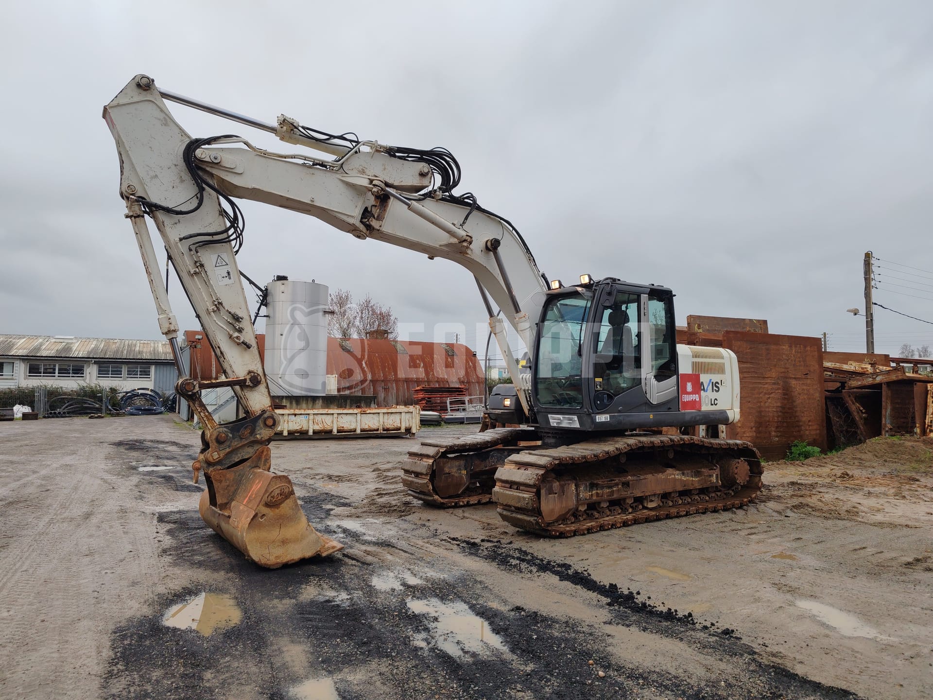 Hitachi ZX 180 LC-3 with 2 buckets - - Used Tracked Excavator