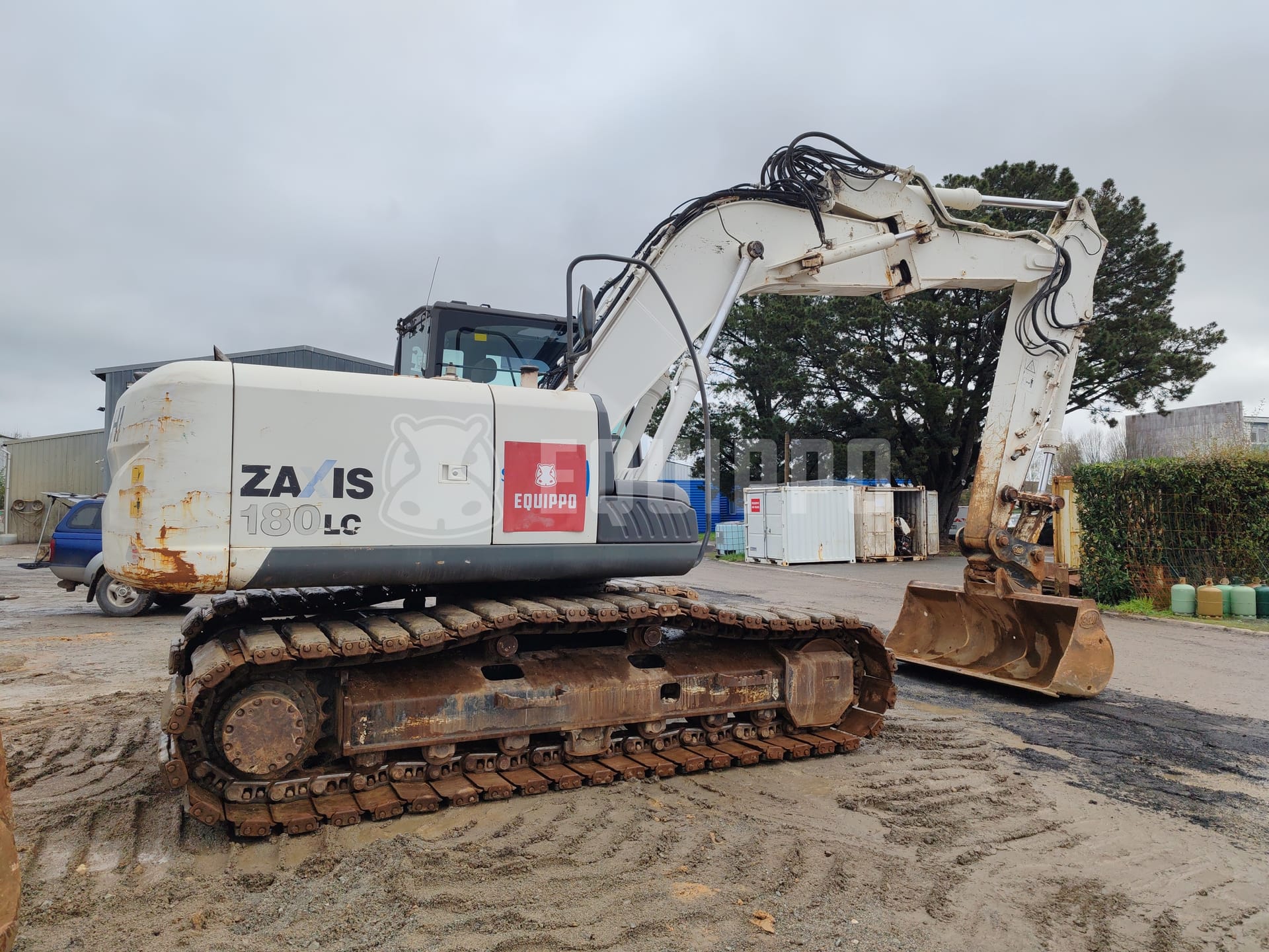 Hitachi ZX 180 LC-3 with 2 buckets - - Used Tracked Excavator
