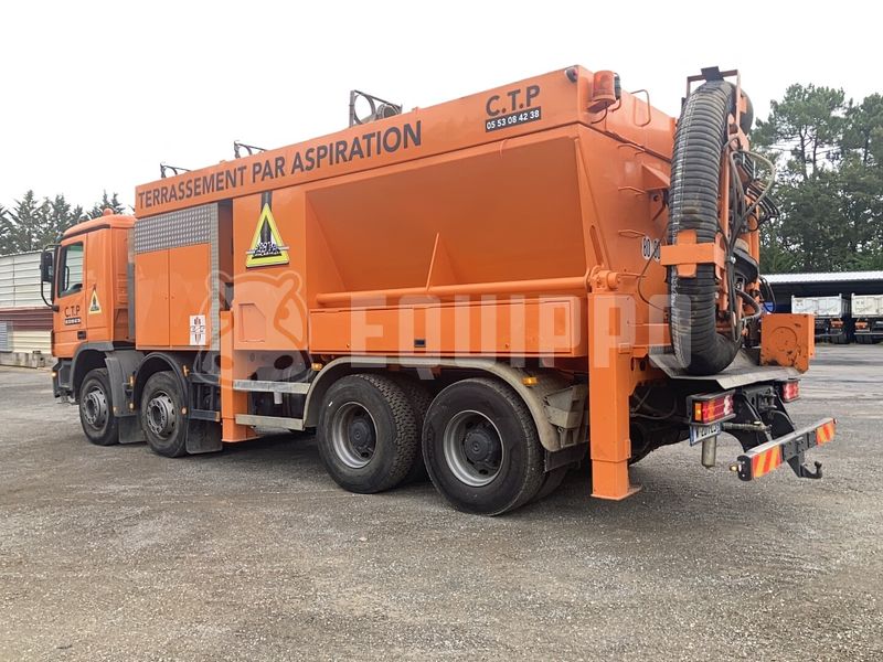 Mercedes-Benz Actros 3241 K 8x4 2004 RSP ESE 32 / 7-2 Dubbele Turbine - Links achter - Gebruikte Vacuum Graafmachine