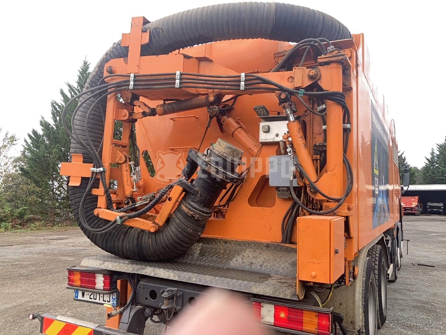 Mercedes-Benz Actros 3241 K 8x4 2004 RSP ESE 32 / 7-2 Doppelturbine - - Gebrauchte Saugbagger