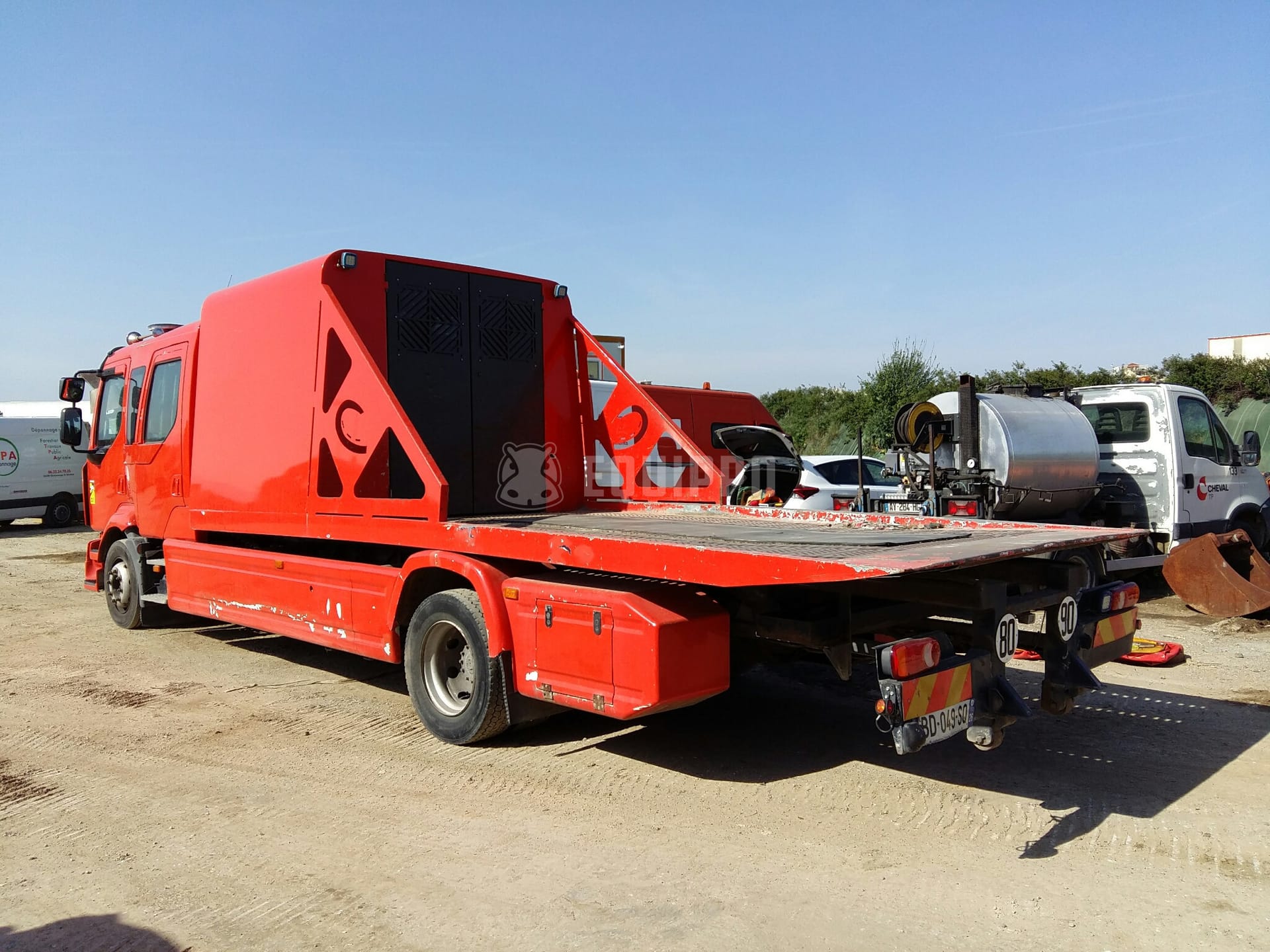 Renault Midlum Tow Truck Concrete Division CG200 - - Used Tractor Unit