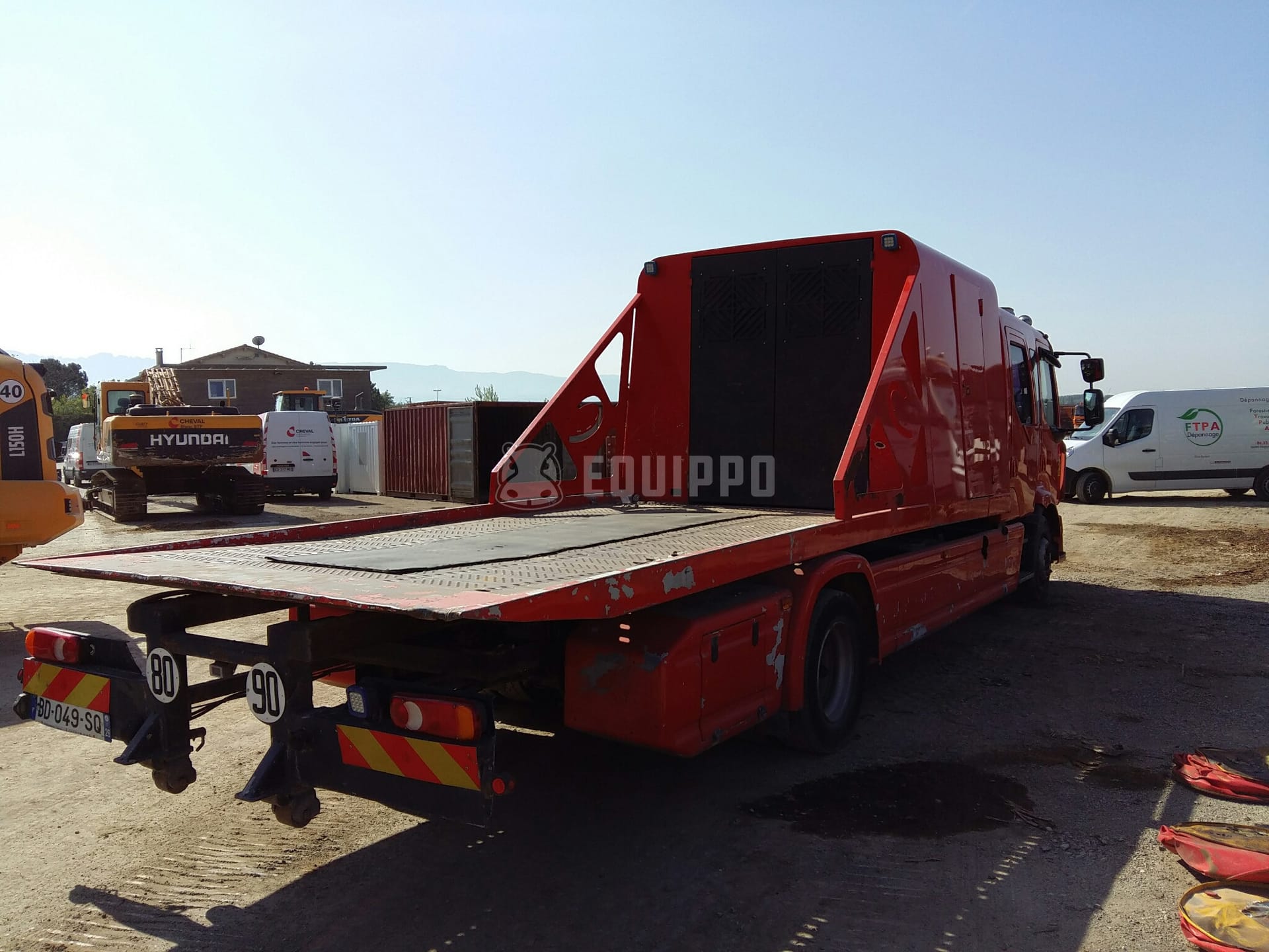 Renault Midlum Tow Truck Concrete Division CG200 - - Used Tractor Unit