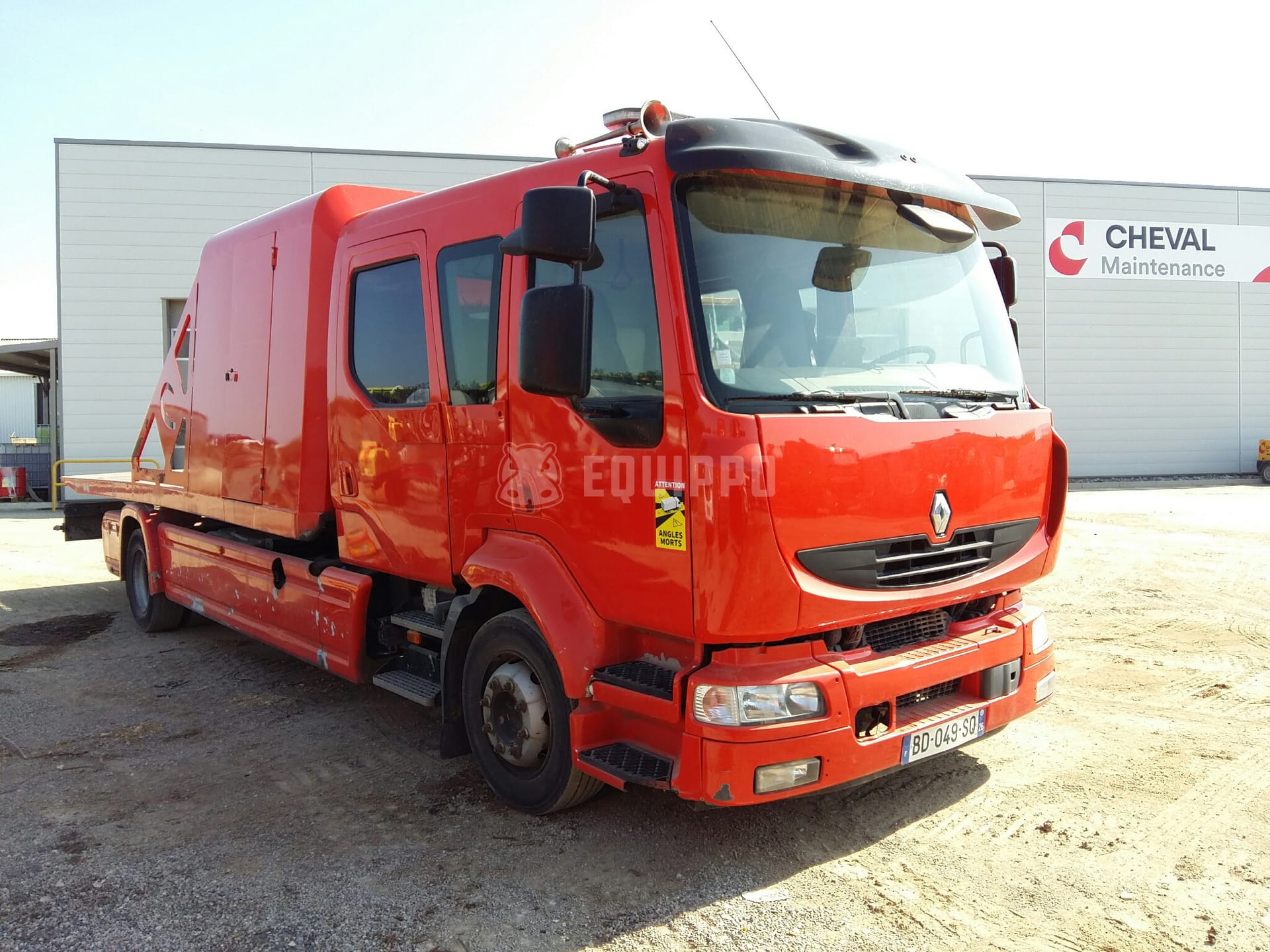Renault Midlum Tow Truck Concrete Division CG200 - - Used Tractor Unit