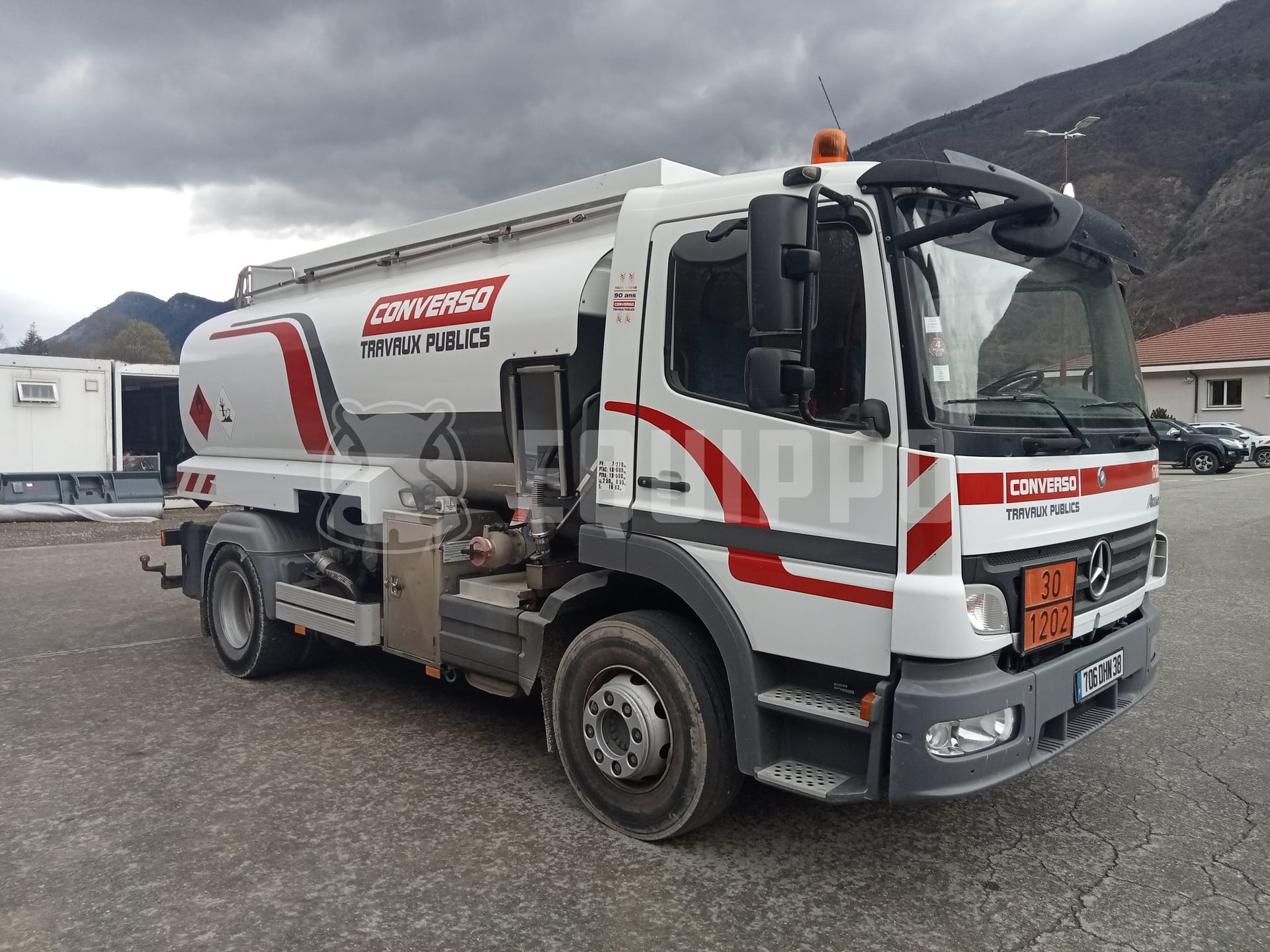 Mercedes-Benz Atego 1629 Fuel tanker - - Used Tank Truck