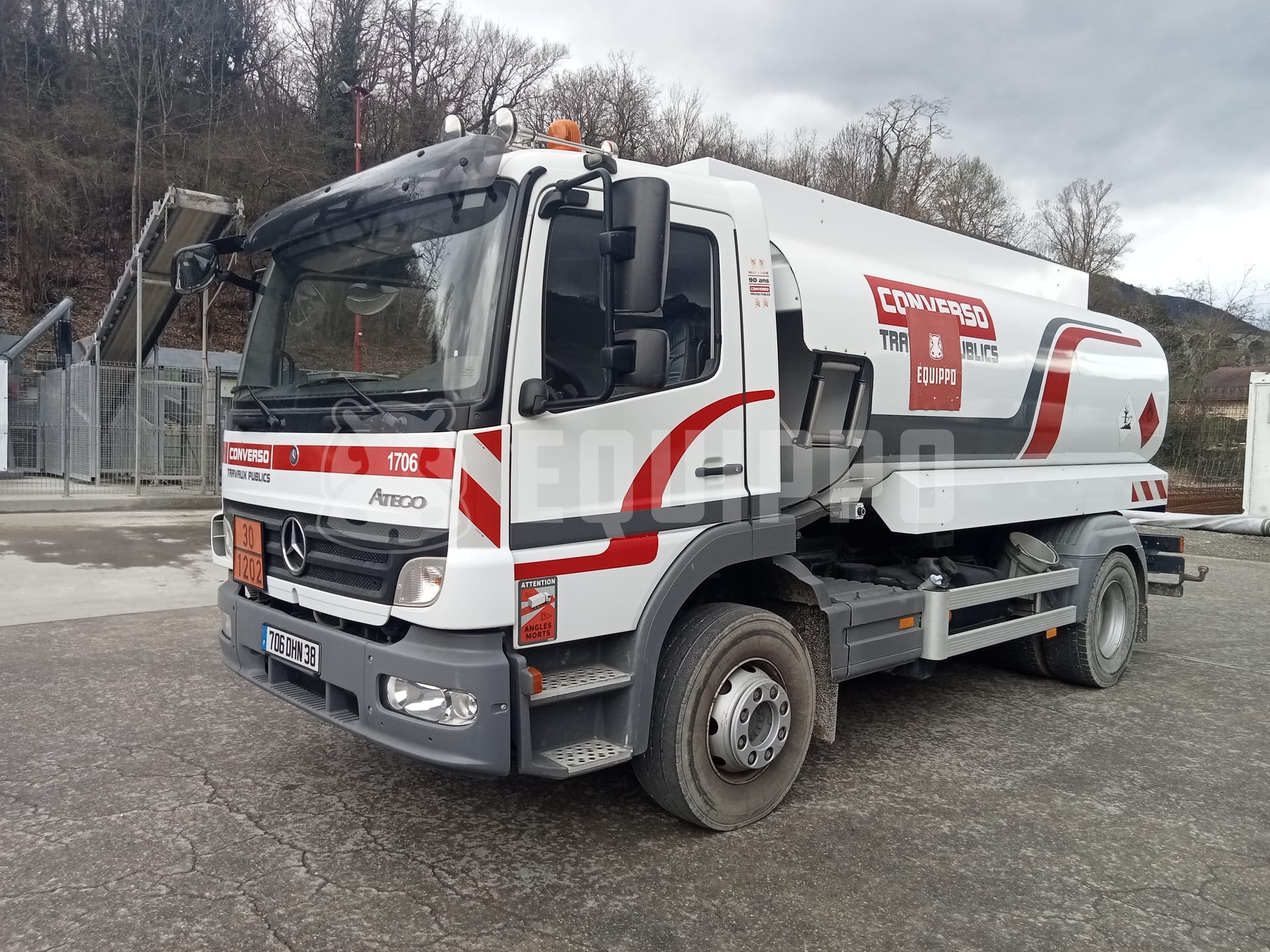 Mercedes-Benz Atego 1629 Fuel tanker - - Used Tank Truck