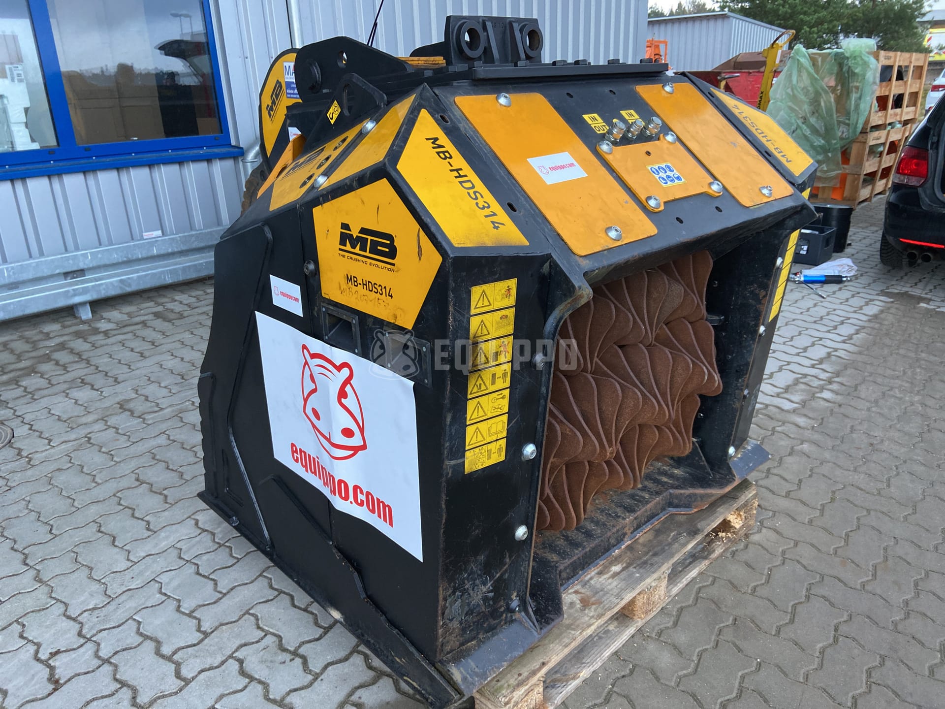 MB Crusher MB-HDS314 Shaft Screener - - Used Screen