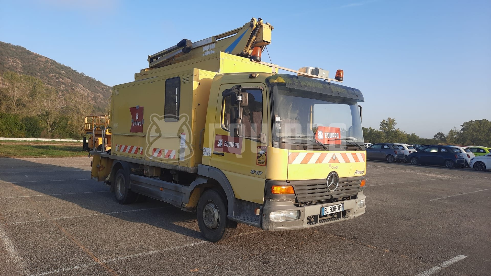 Mercedes-Benz Atego 917 (17 meters) - - Used Truck-Mounted Boom Lift