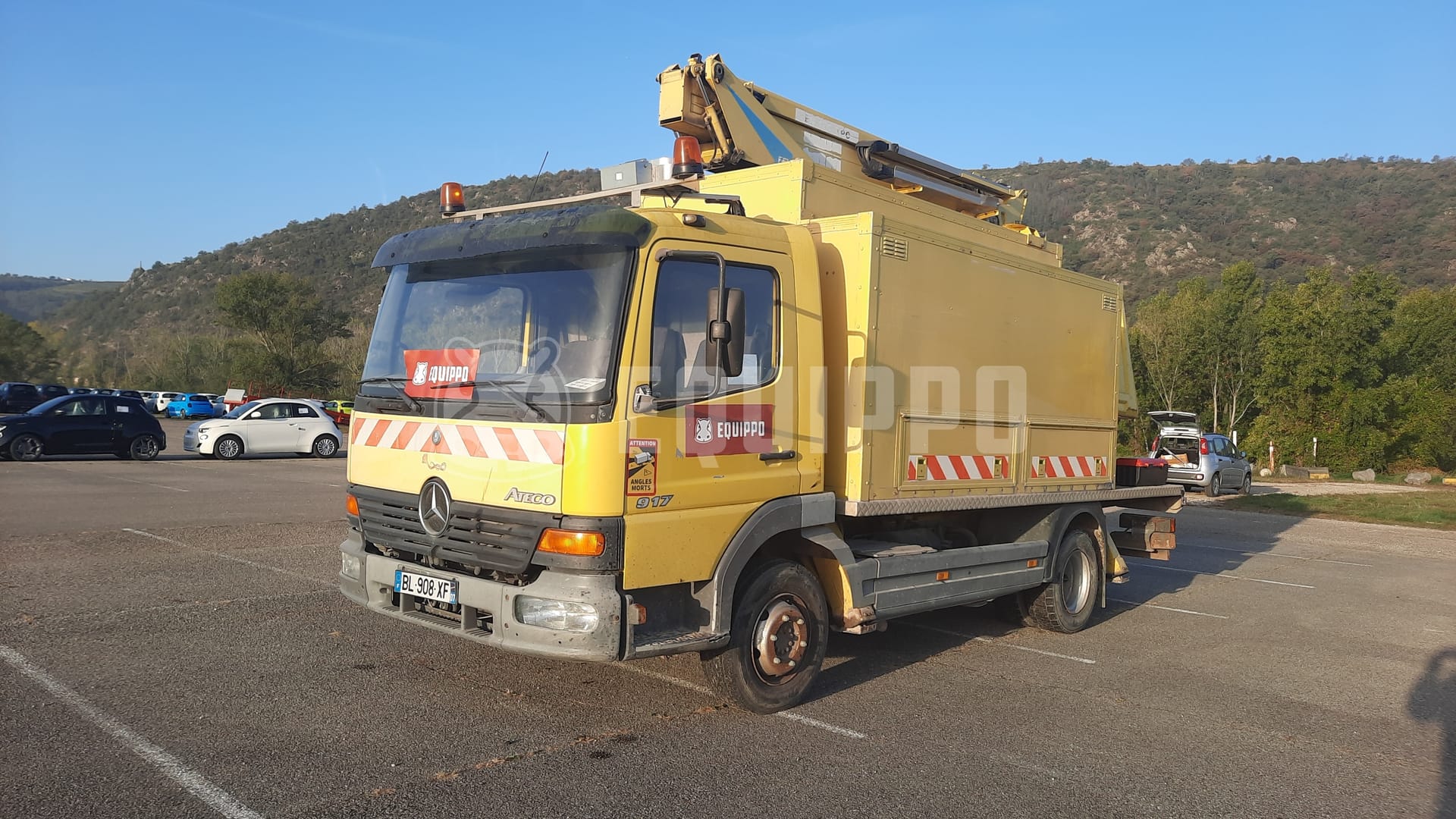 Mercedes-Benz Atego 917 (17 meters) - - Used Truck-Mounted Boom Lift