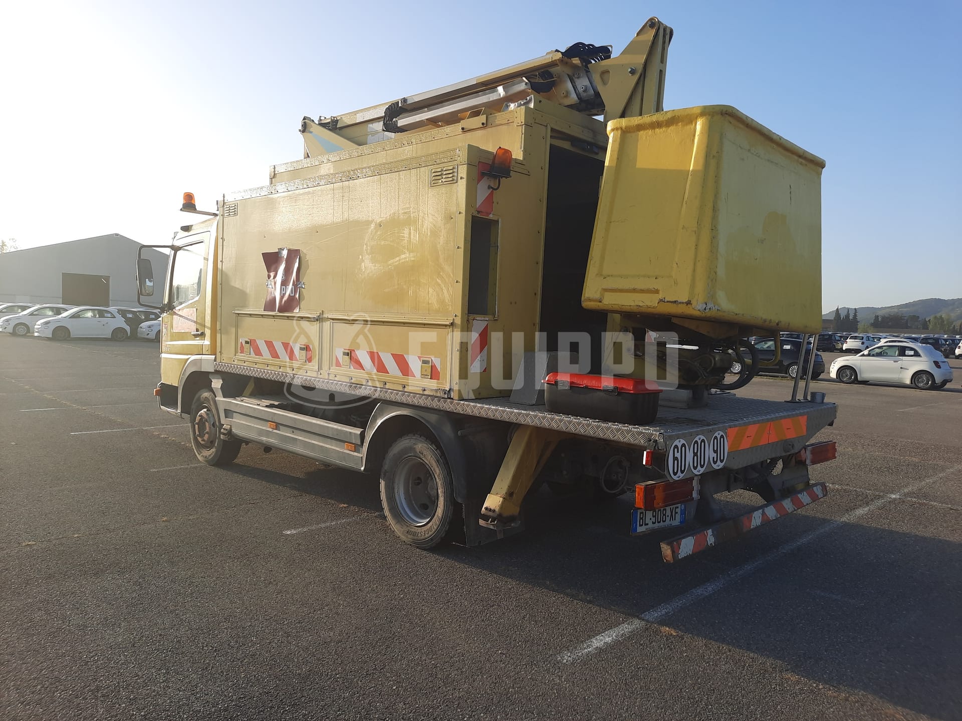 Mercedes-Benz Atego 917 (17 meters) - - Used Truck-Mounted Boom Lift
