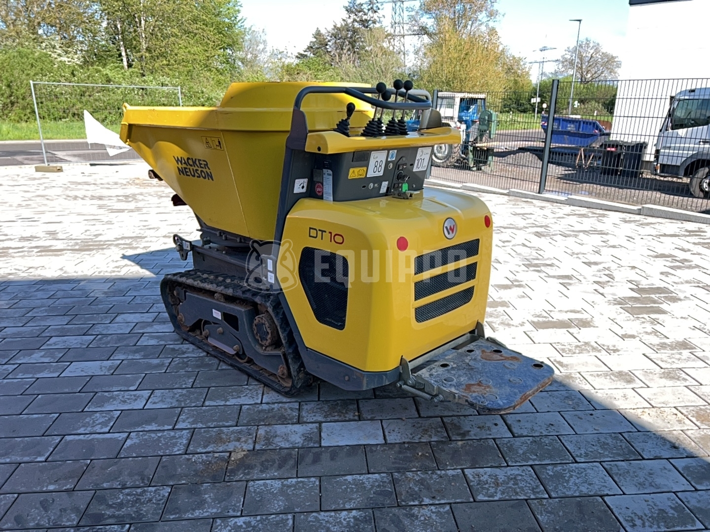 Wacker Neuson DT10 with swivel skip - - Used Site Dumper