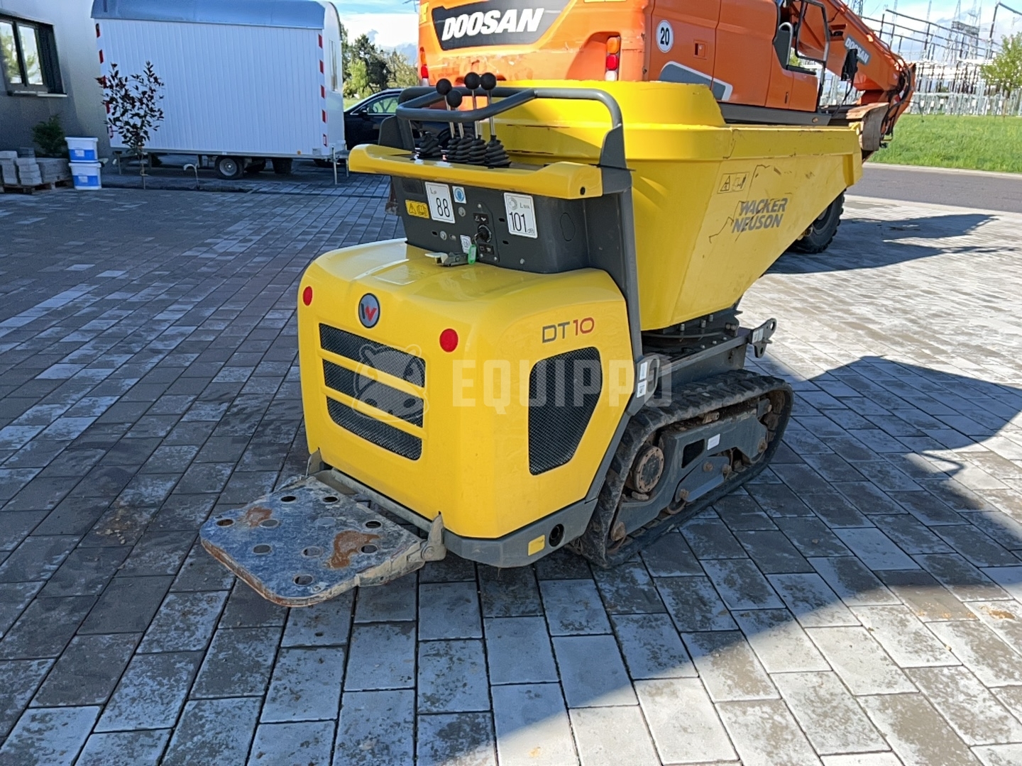 Wacker Neuson DT10 with swivel skip - - Used Site Dumper