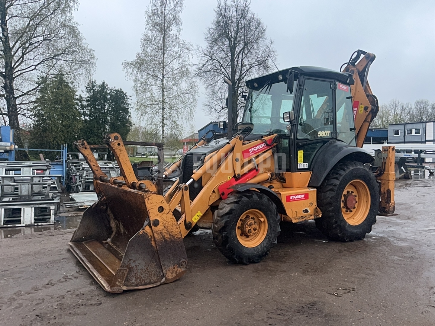 Case 580T - - Used Backhoe Loader