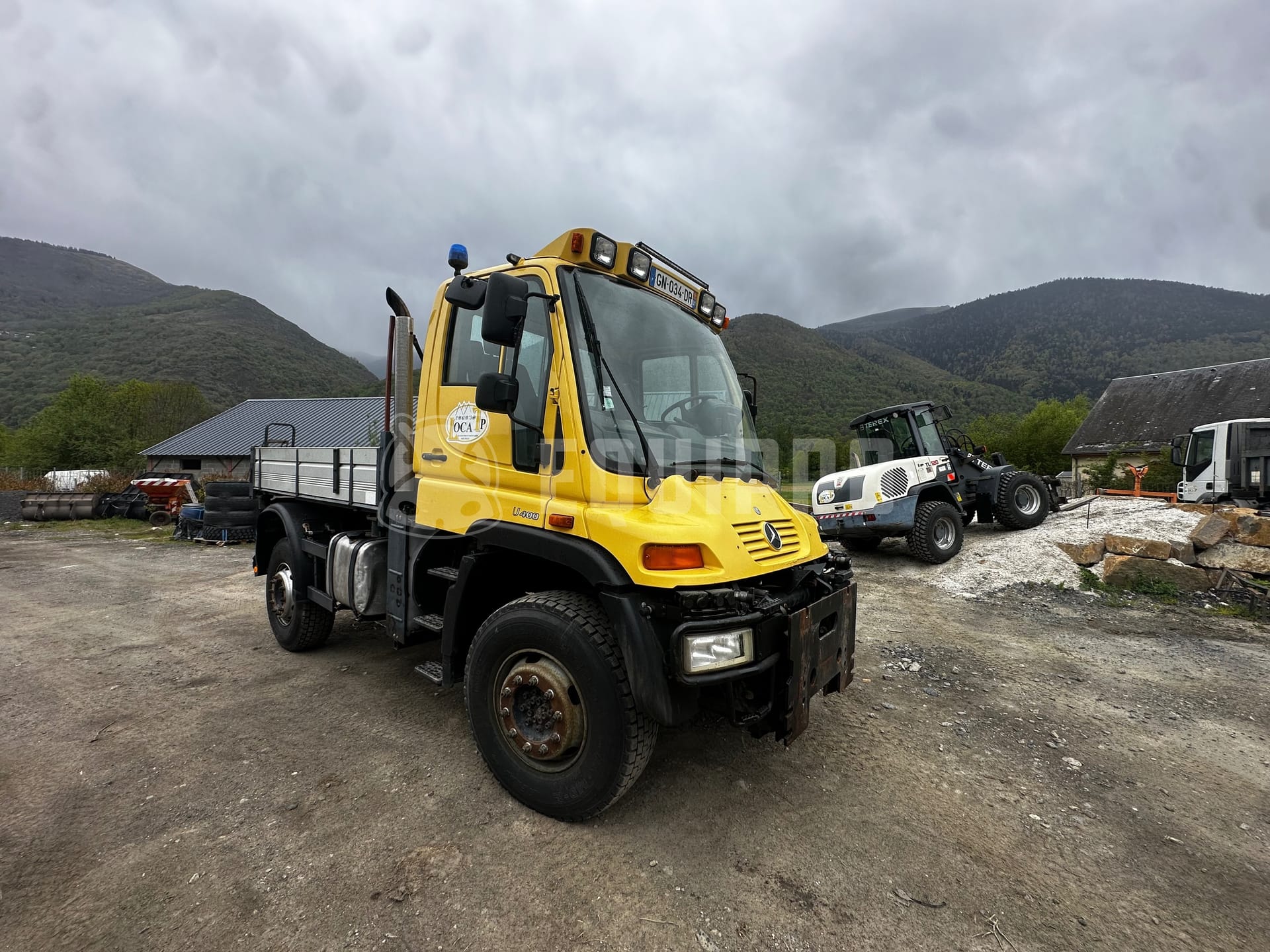 Mercedes-Benz Unimog UG410A - - Used Tipper Truck