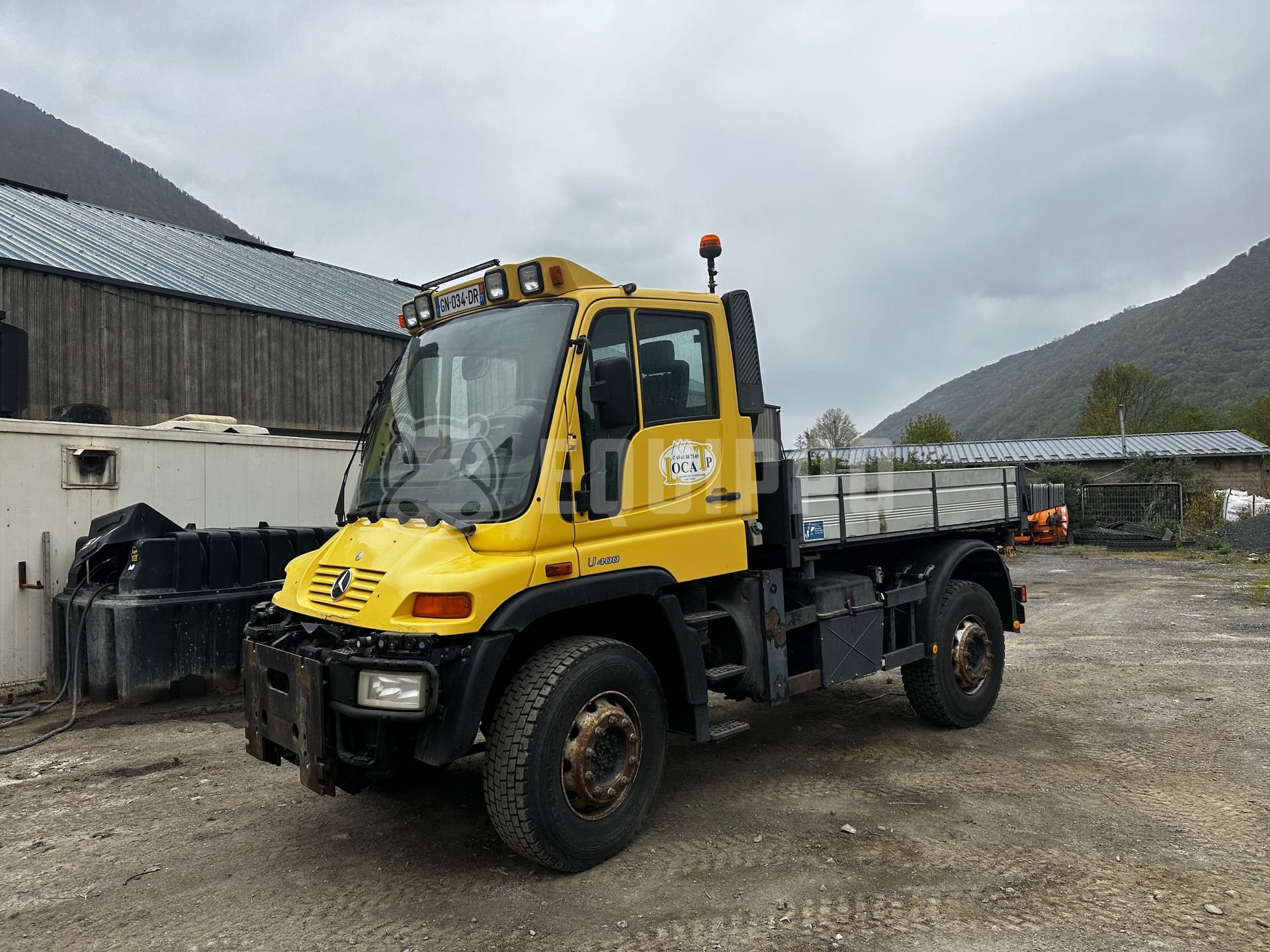 Mercedes-Benz Unimog UG410A - - Used Tipper Truck