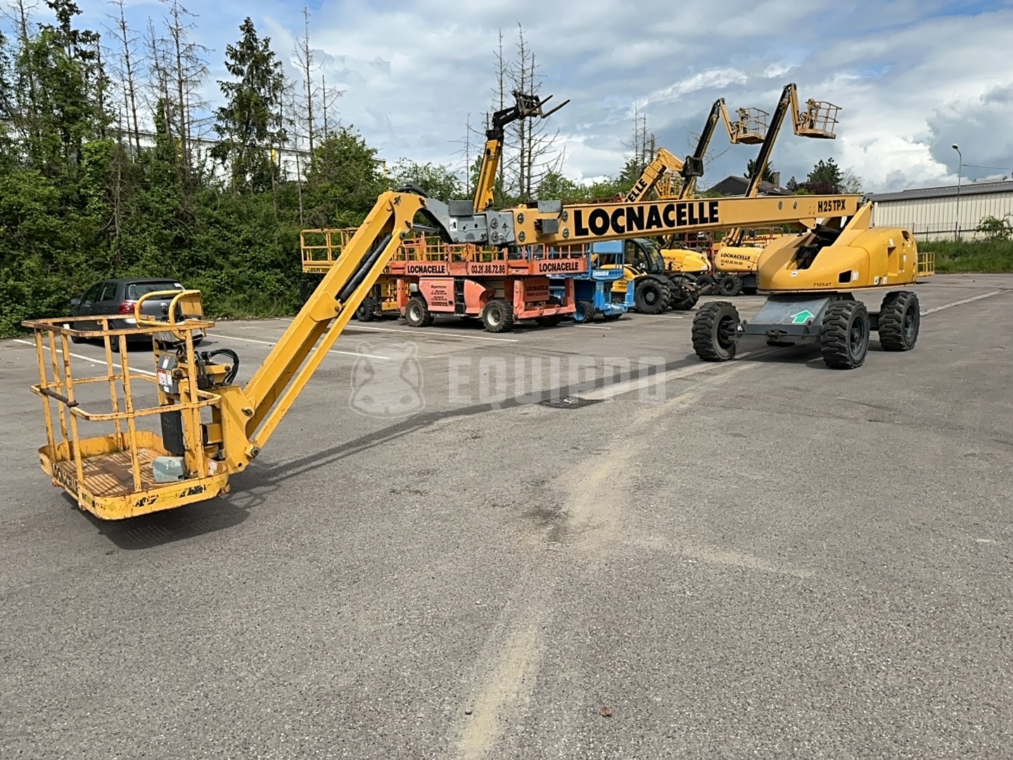 Haulotte H 25 TPX (25.3 meters) - - Used Telescopic Boom Lift