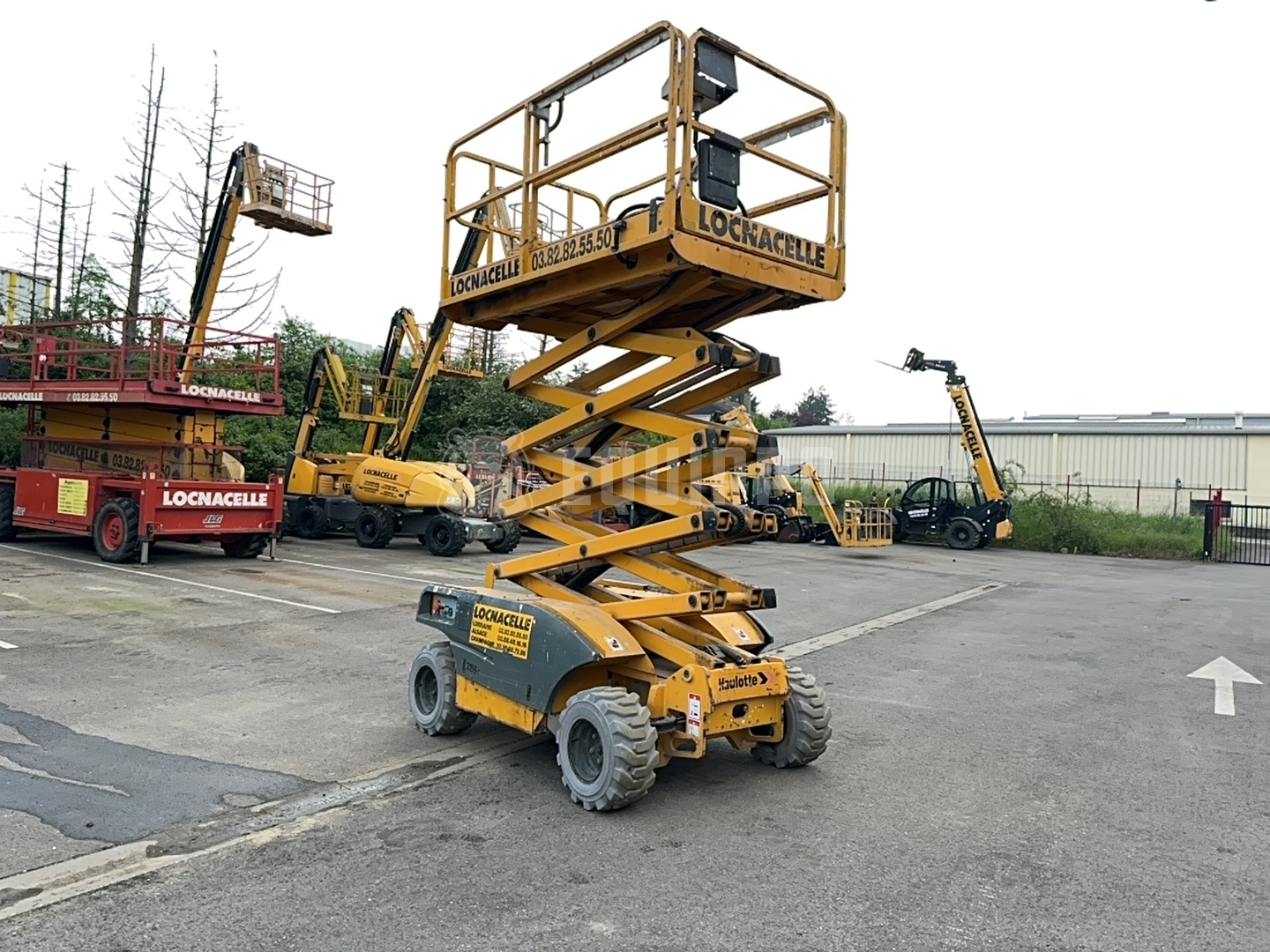 Haulotte Compact 12 Rte (12,14 meters) - - Used Scissor Lift