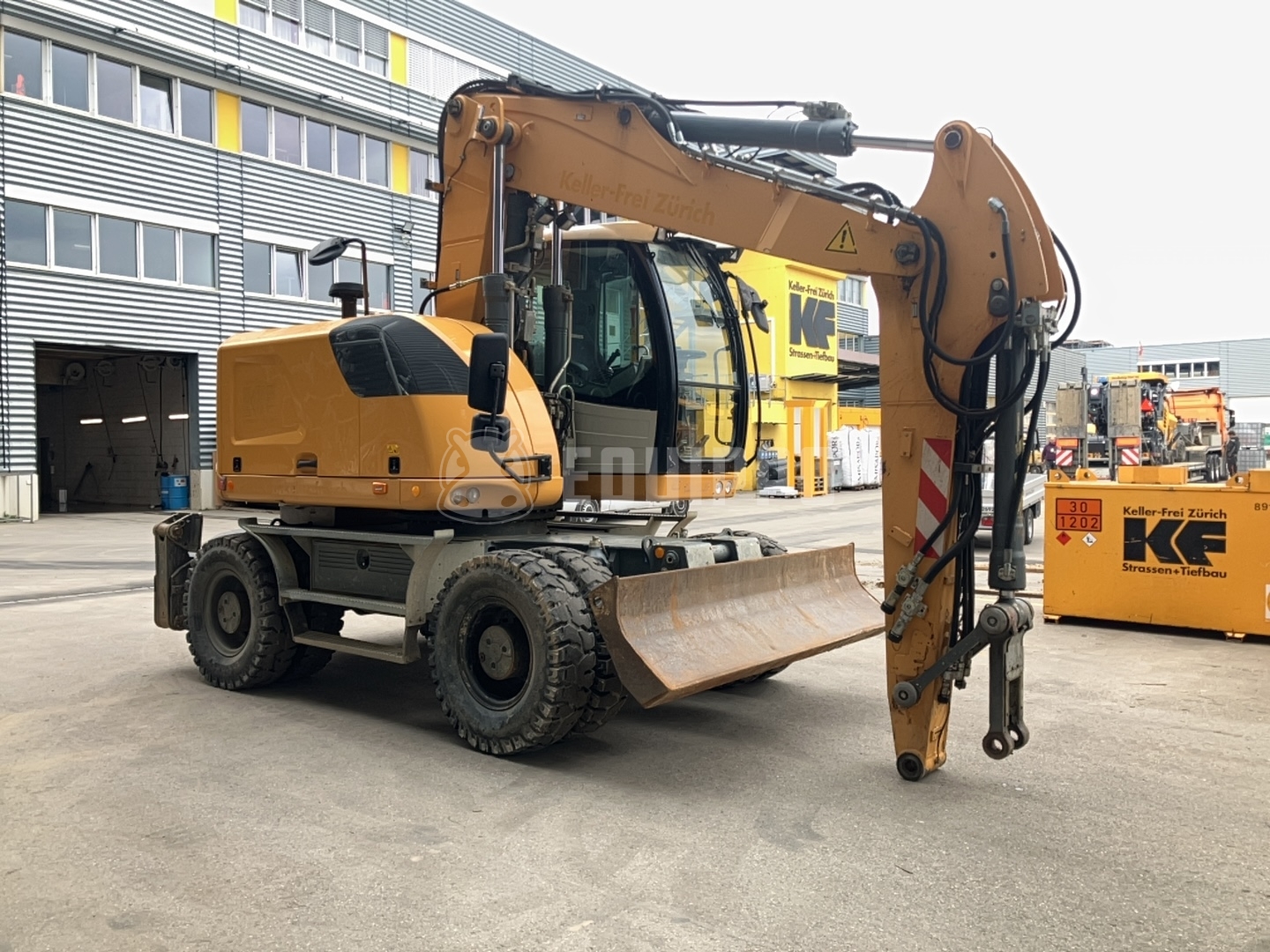 Liebherr A 918 Compact with hydraulic quick change and bucket - - Used Wheeled Excavator