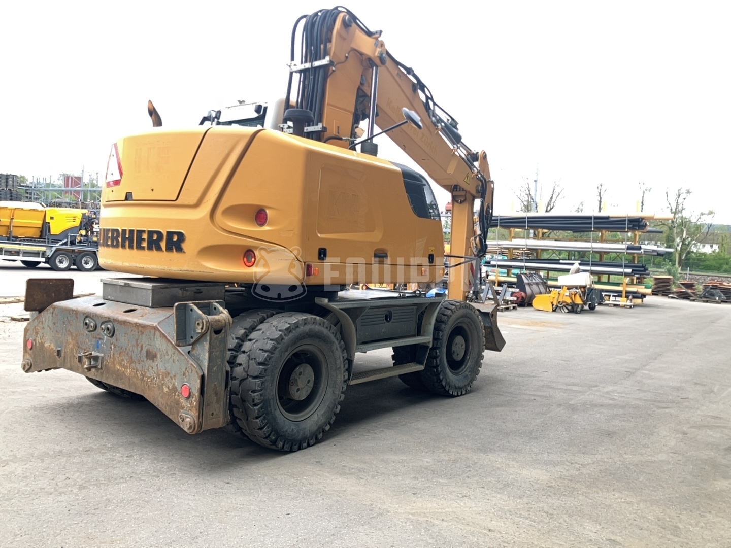 Liebherr A 918 Compact with hydraulic quick change and bucket - - Used Wheeled Excavator