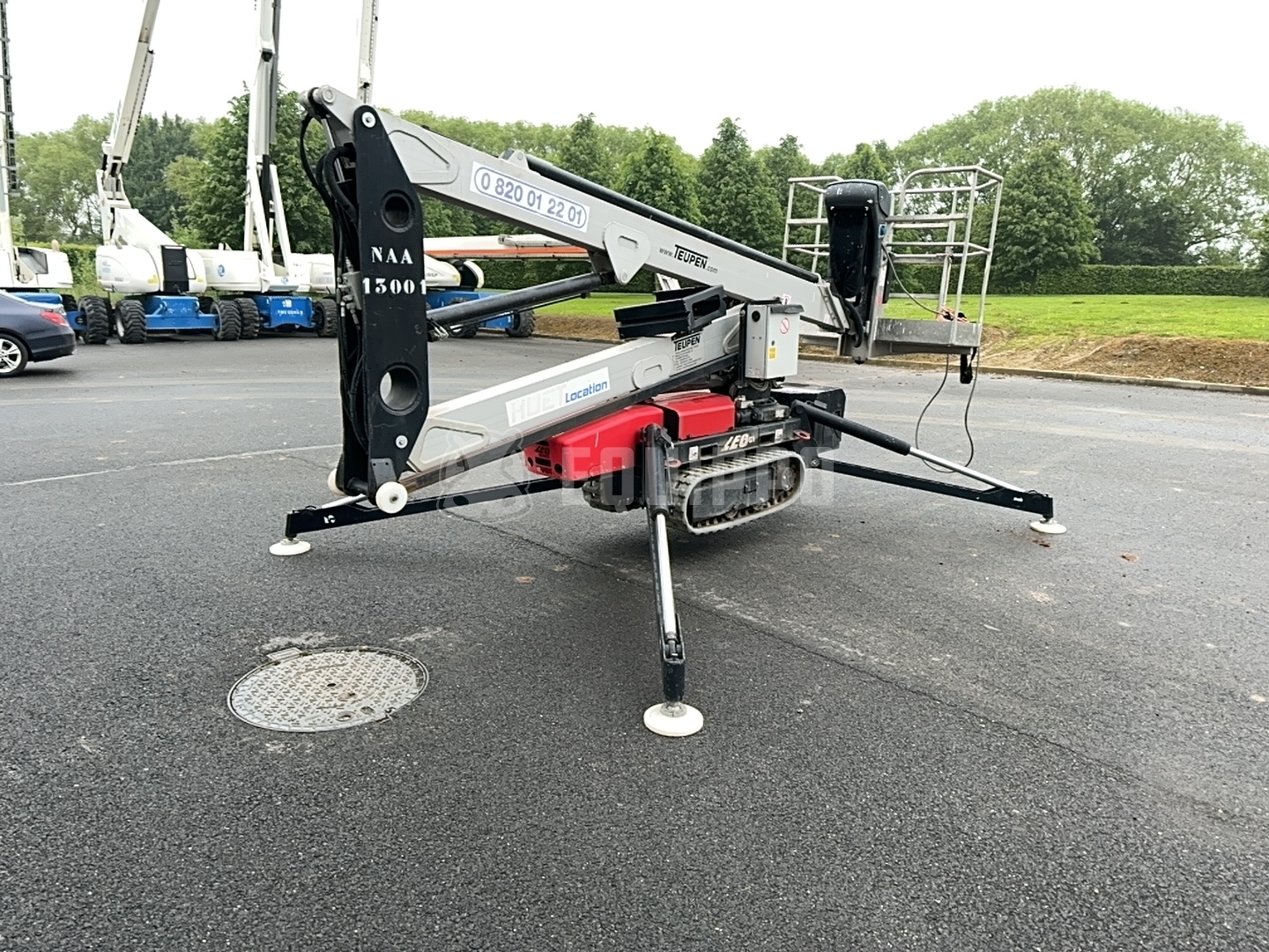 Teupen LEO13GT duo-power (13 meters) - - Used Spider Boom Lift