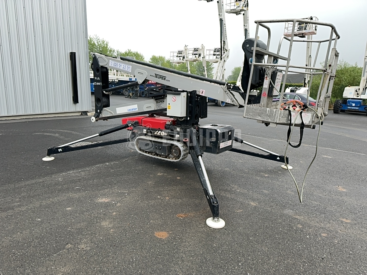 Teupen LEO13GT duo-power (13 meters) - - Used Spider Boom Lift