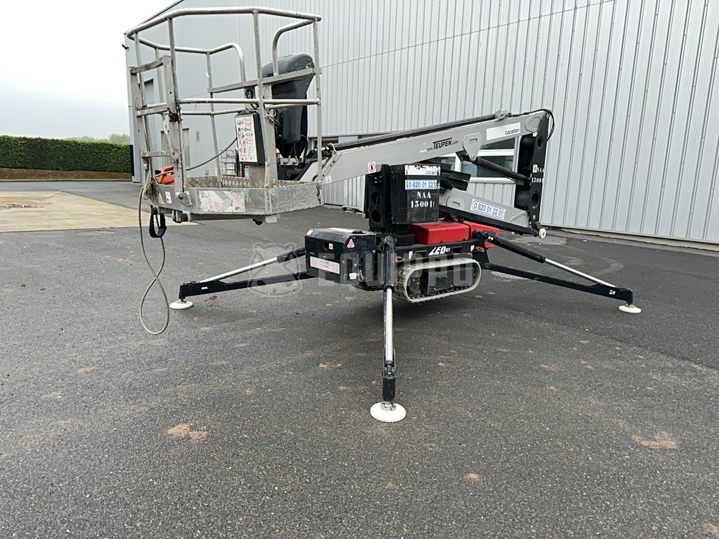 Teupen LEO13GT duo-power (13 meters) - - Used Spider Boom Lift