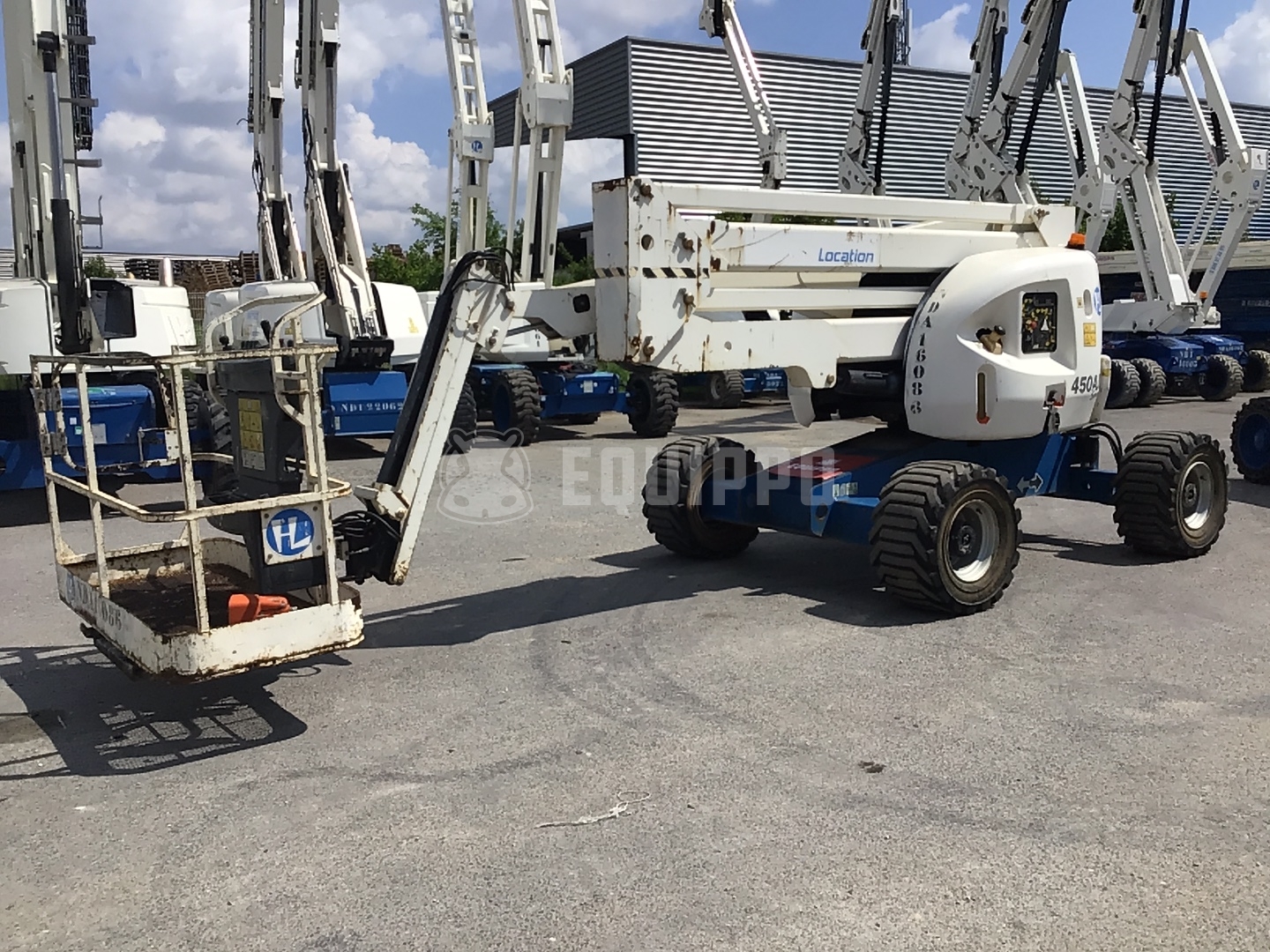 JLG 450AJ (15,77 mètres) - - Nacelle articulée d’Occasion