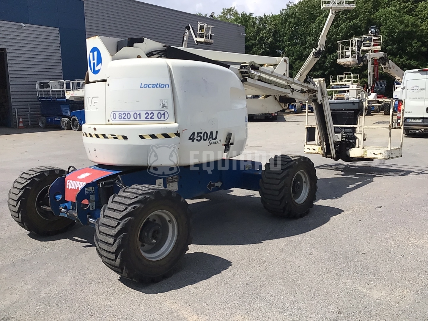 JLG 450AJ (15,77 mètres) - - Nacelle articulée d’Occasion