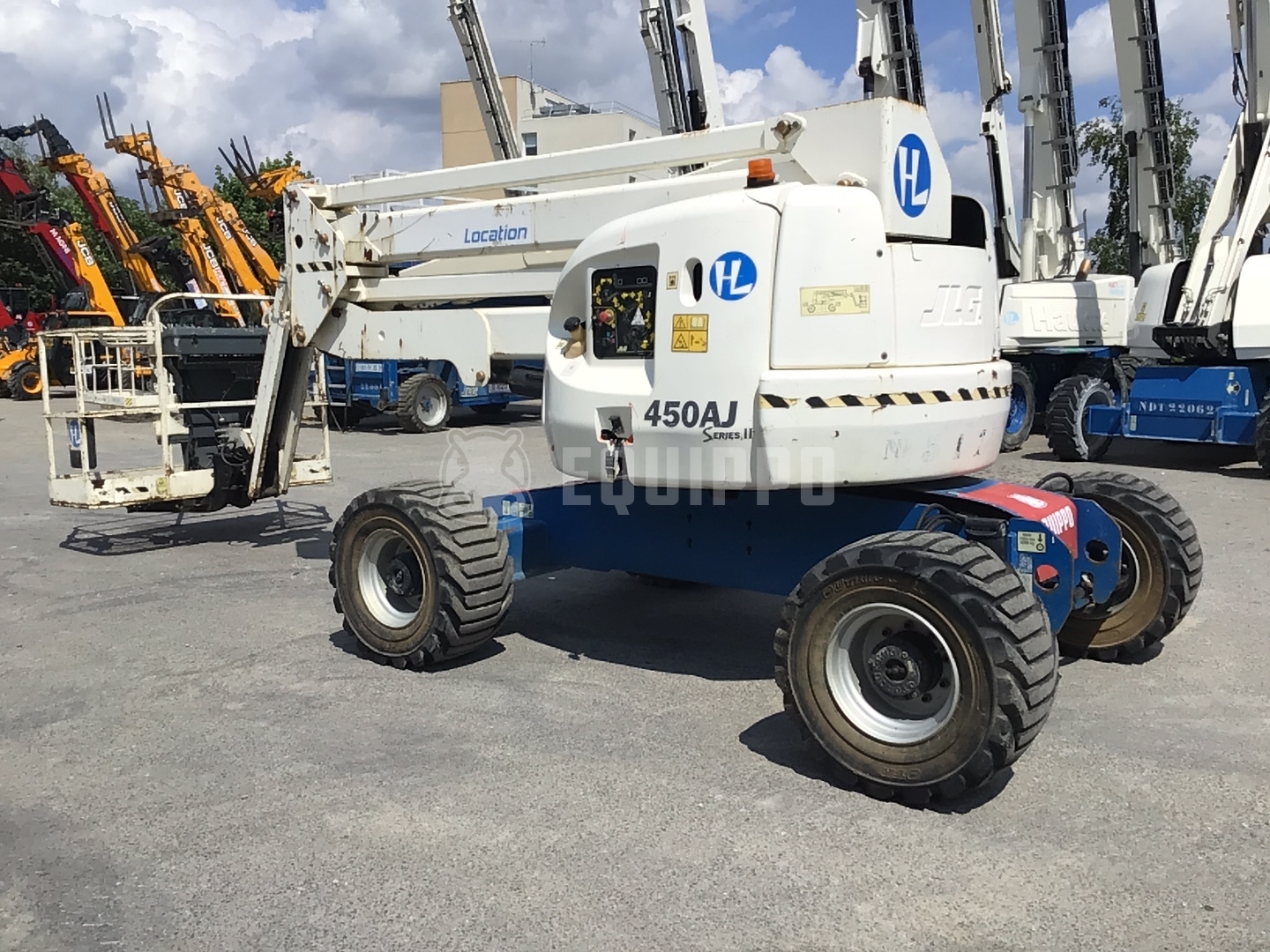 JLG 450AJ (15,77 mètres) - - Nacelle articulée d’Occasion