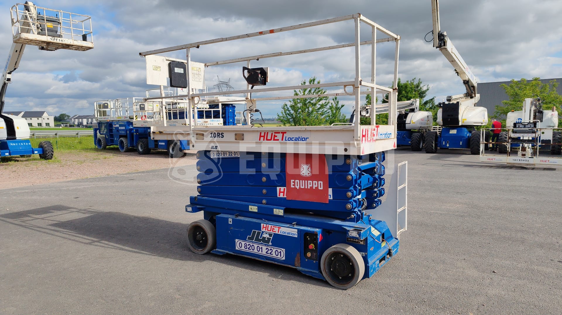 JLG 10RS (11,75 meters) - - Used Scissor Lift