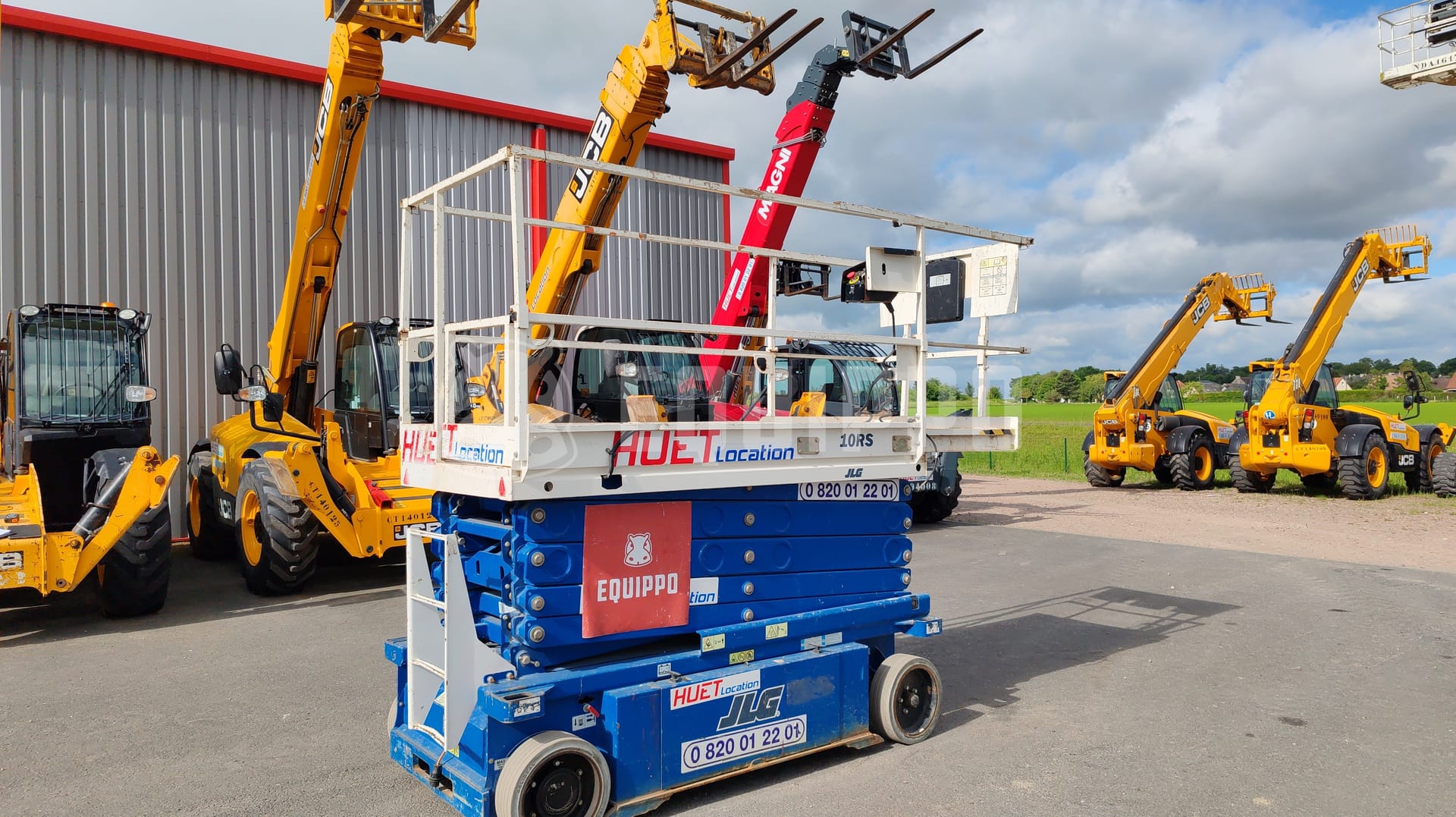 JLG 10RS (11,75 meters) - - Used Scissor Lift