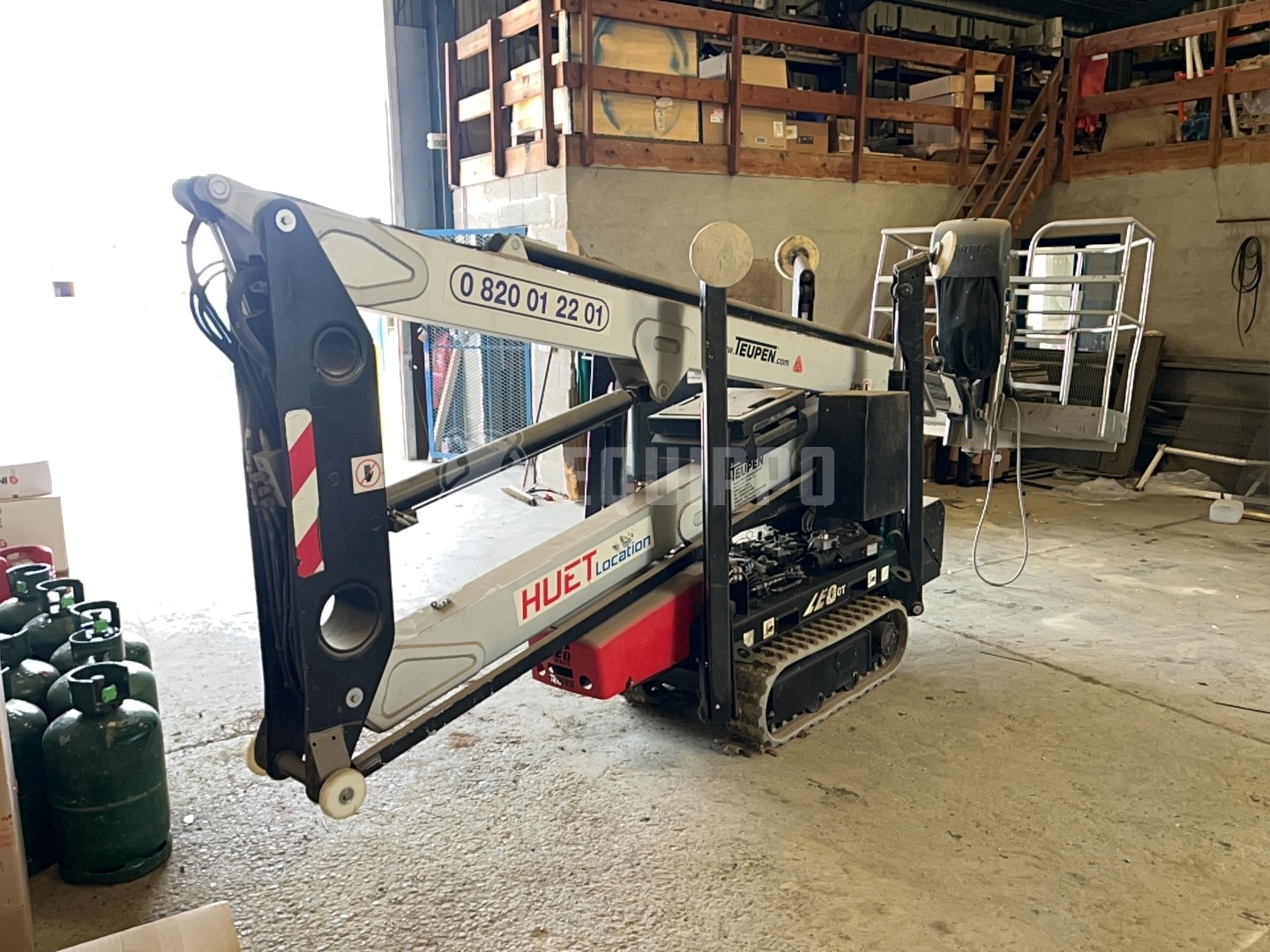 Teupen LEO13GT duo-power (13 meters) - - Used Spider Boom Lift
