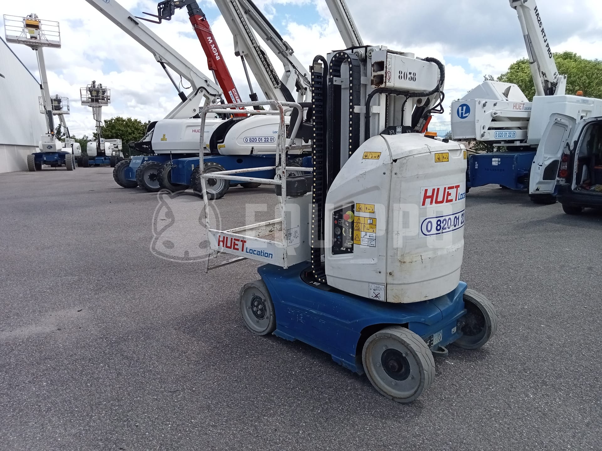 JLG Toucan 8e (8,2 meters) - - Used Vertical Mast Lift