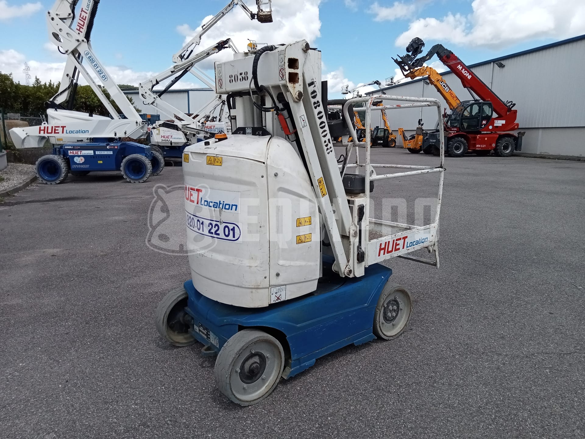 JLG Toucan 8e (8,2 meters) - - Used Vertical Mast Lift