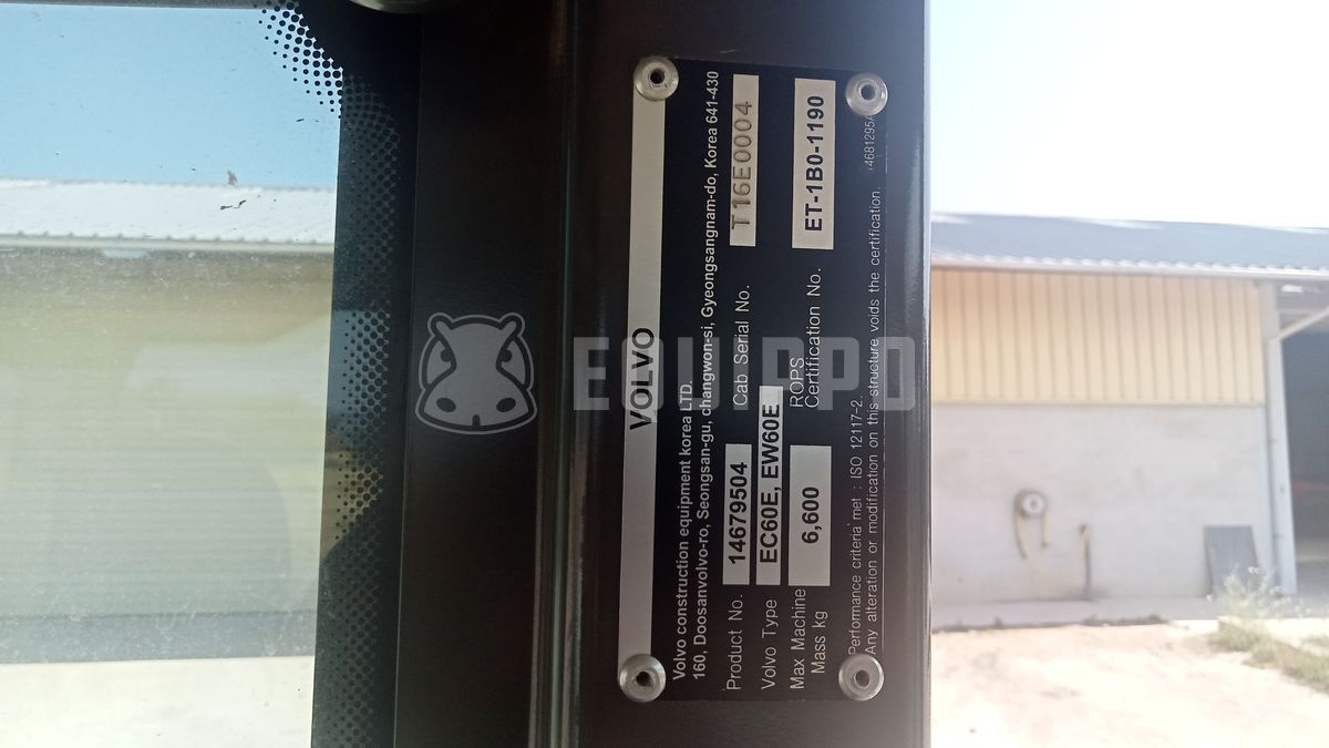 2016 فولفو EW60E-48544612