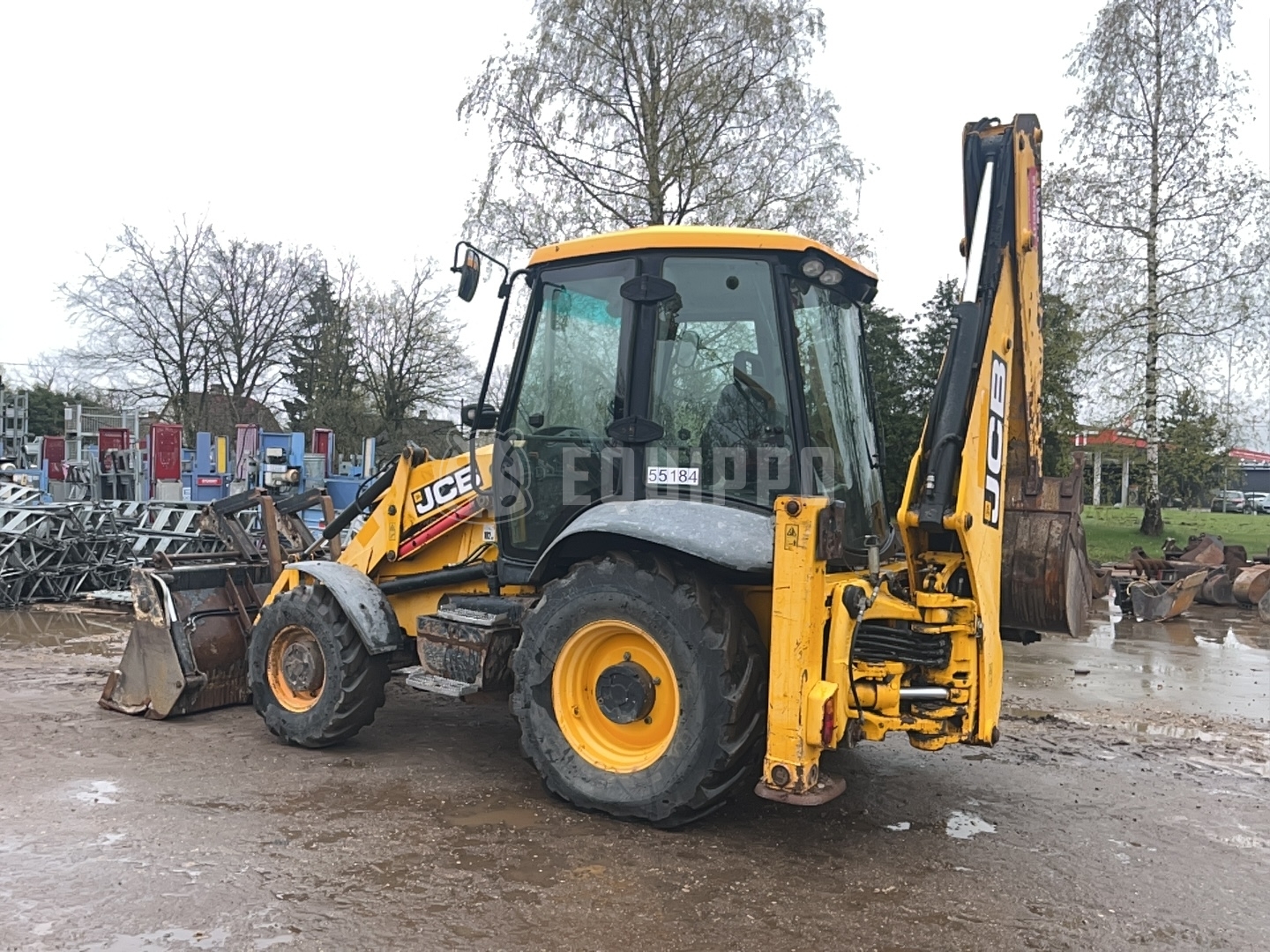 JCB 3CX 14M4WM - - Retroexcavadora Usada