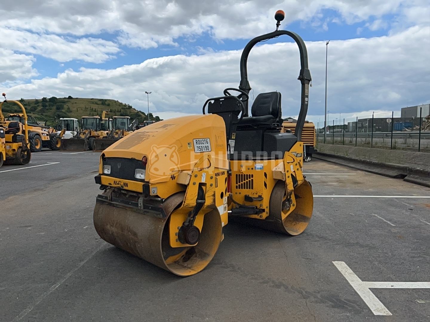 Ammann ARX 26 - - Gebruikte Tandemtrilwals