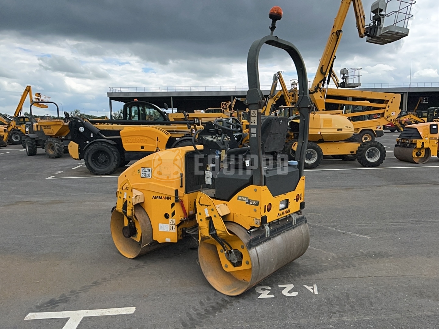 Ammann ARX 26 - - Gebruikte Tandemtrilwals