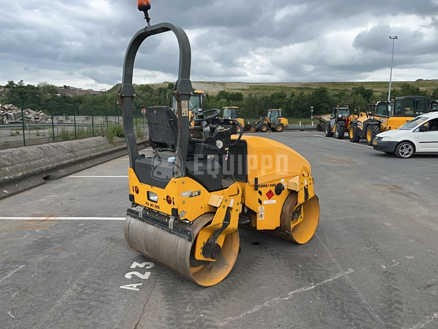 Ammann ARX 26 - - Gebruikte Tandemtrilwals