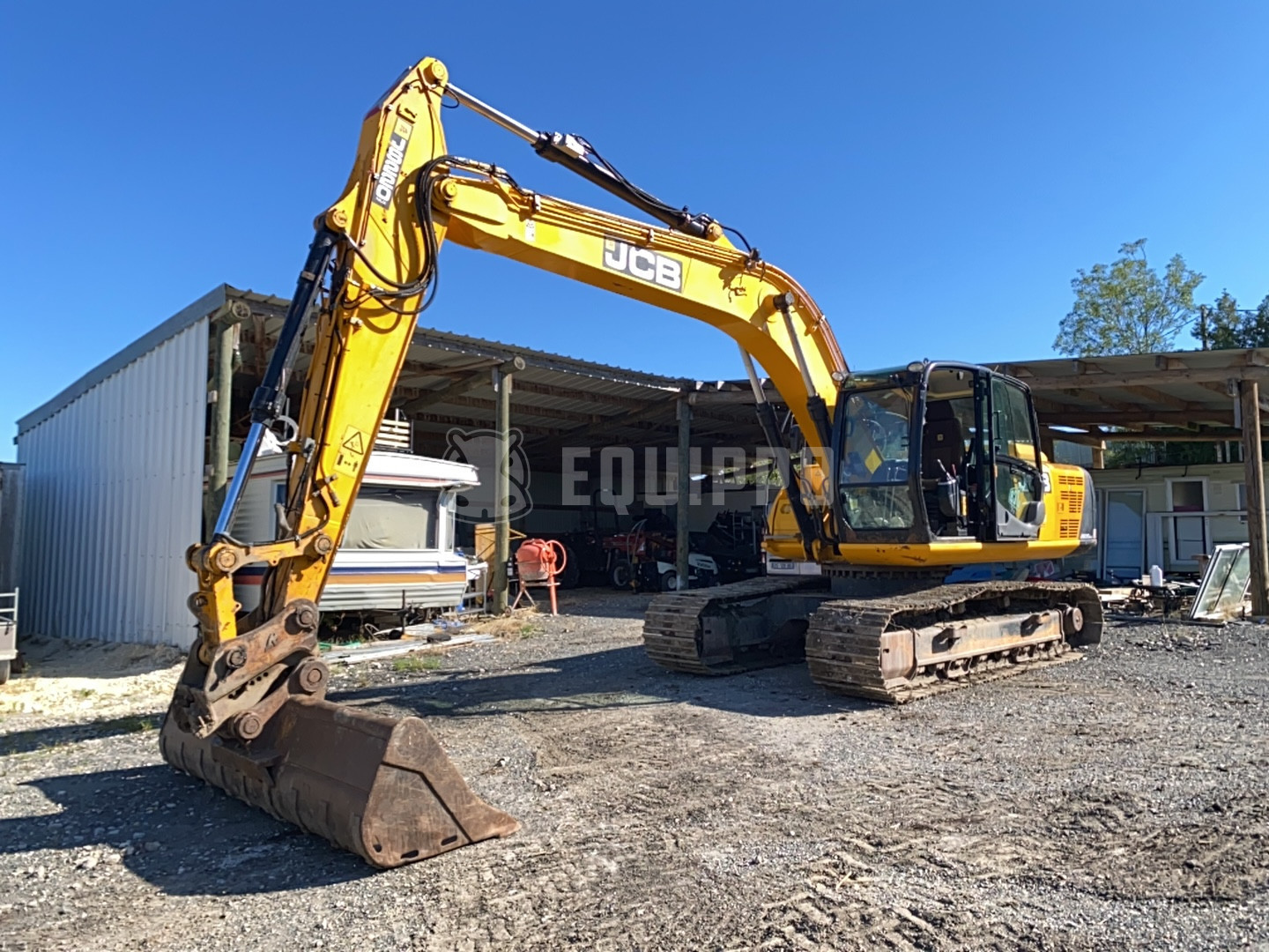 JCB Js 220 Nlc  - - Excavadora de cadenas Usada