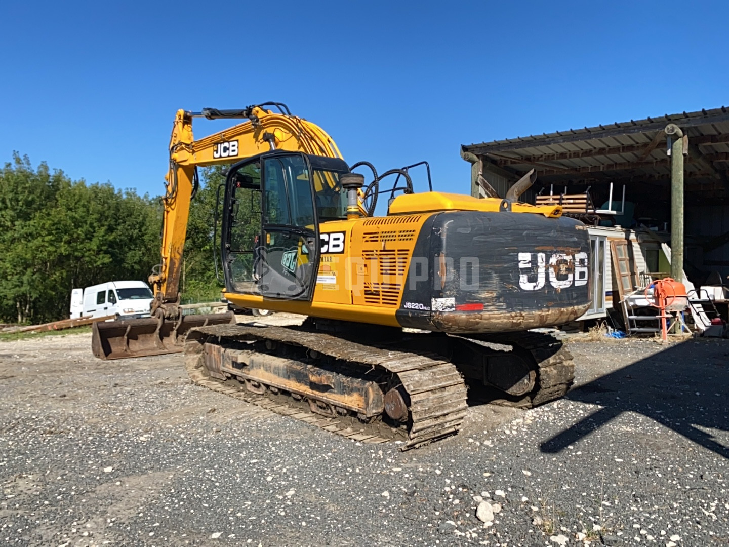JCB Js 220 Nlc  - - Excavadora de cadenas Usada
